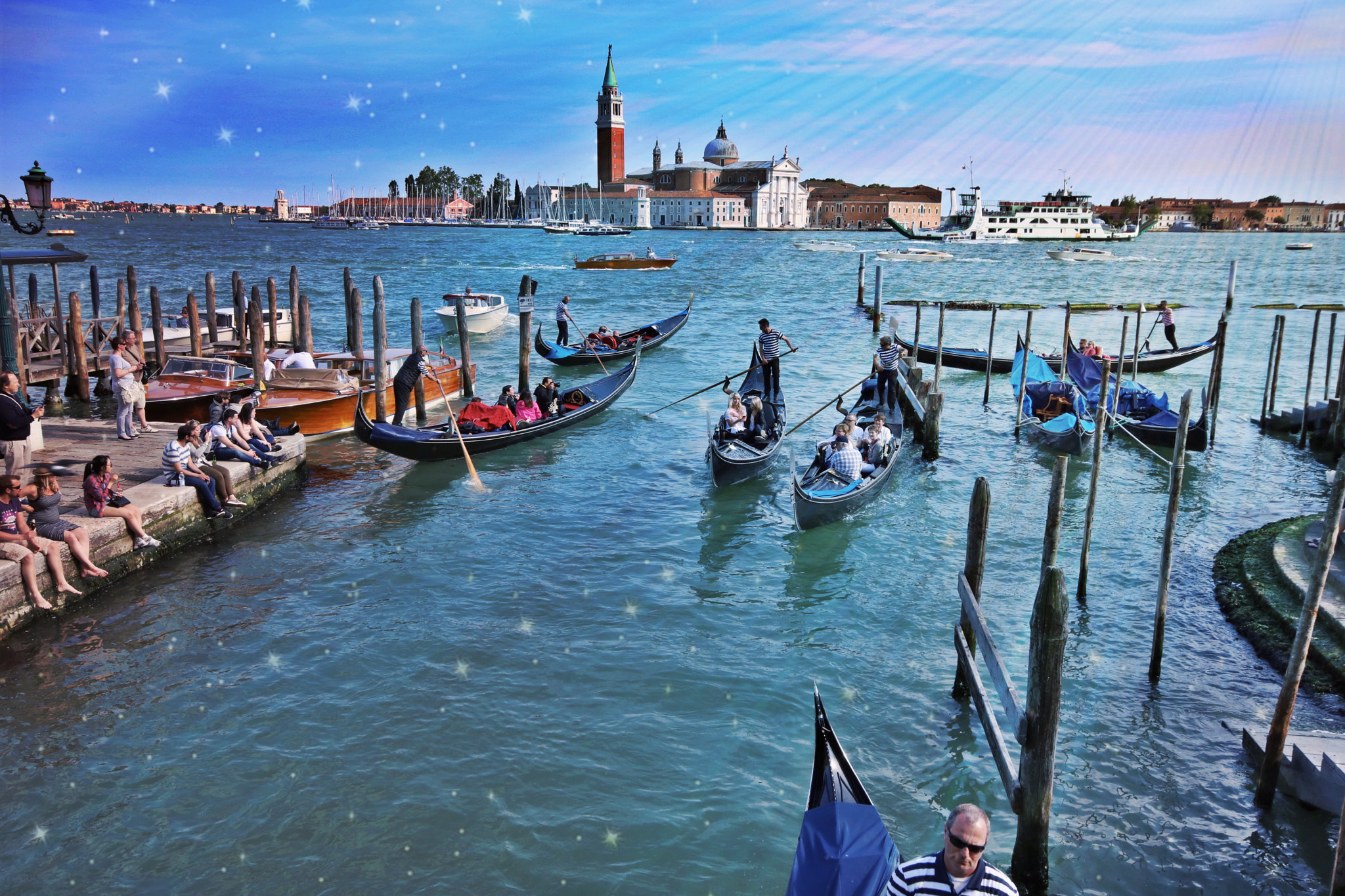 Canon EOS 760D (EOS Rebel T6s / EOS 8000D) + Sigma 10-20mm F4-5.6 EX DC HSM sample photo. Venezia stellata photography