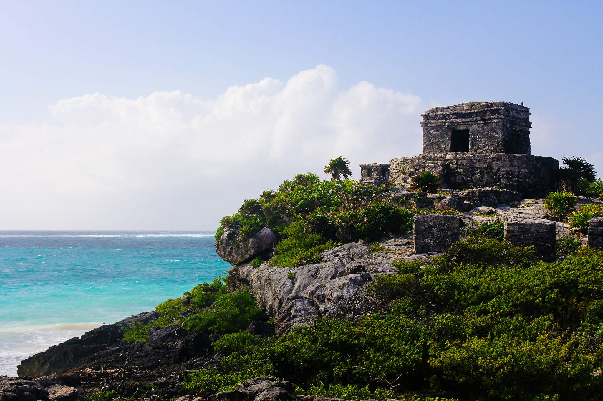 Sigma 18-50mm F2.8-4.5 DC OS HSM sample photo. Tulum ruins, mexico photography