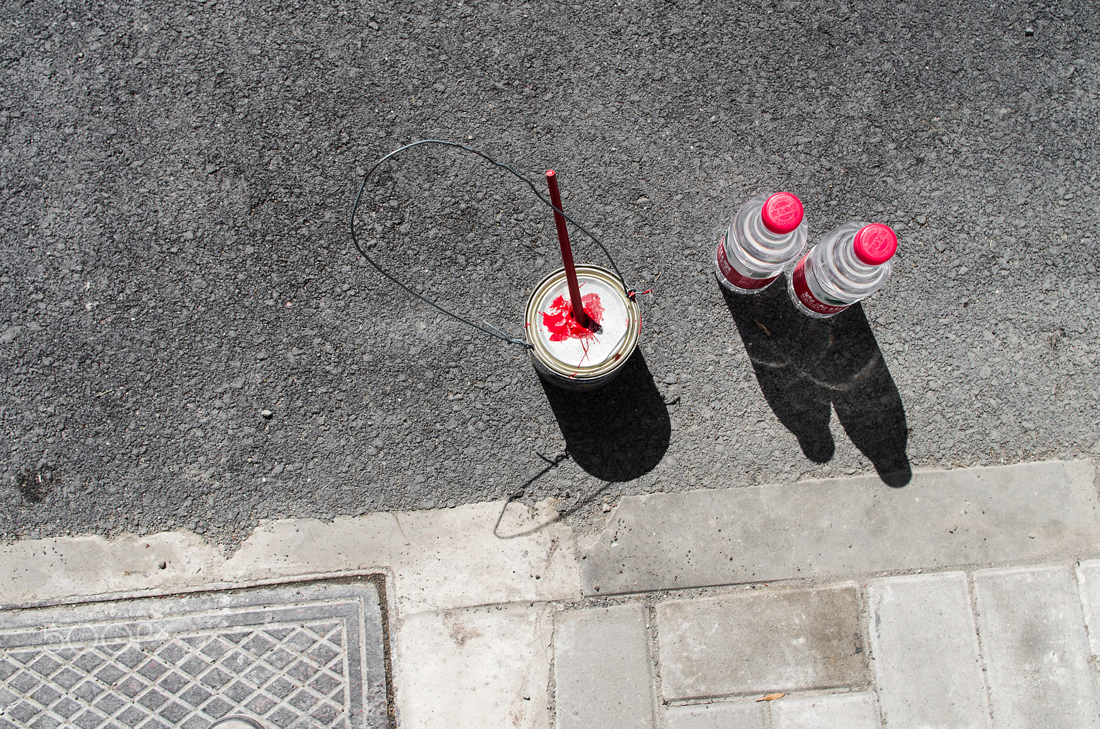 Pentax K-50 sample photo. Color the pet bottle photography