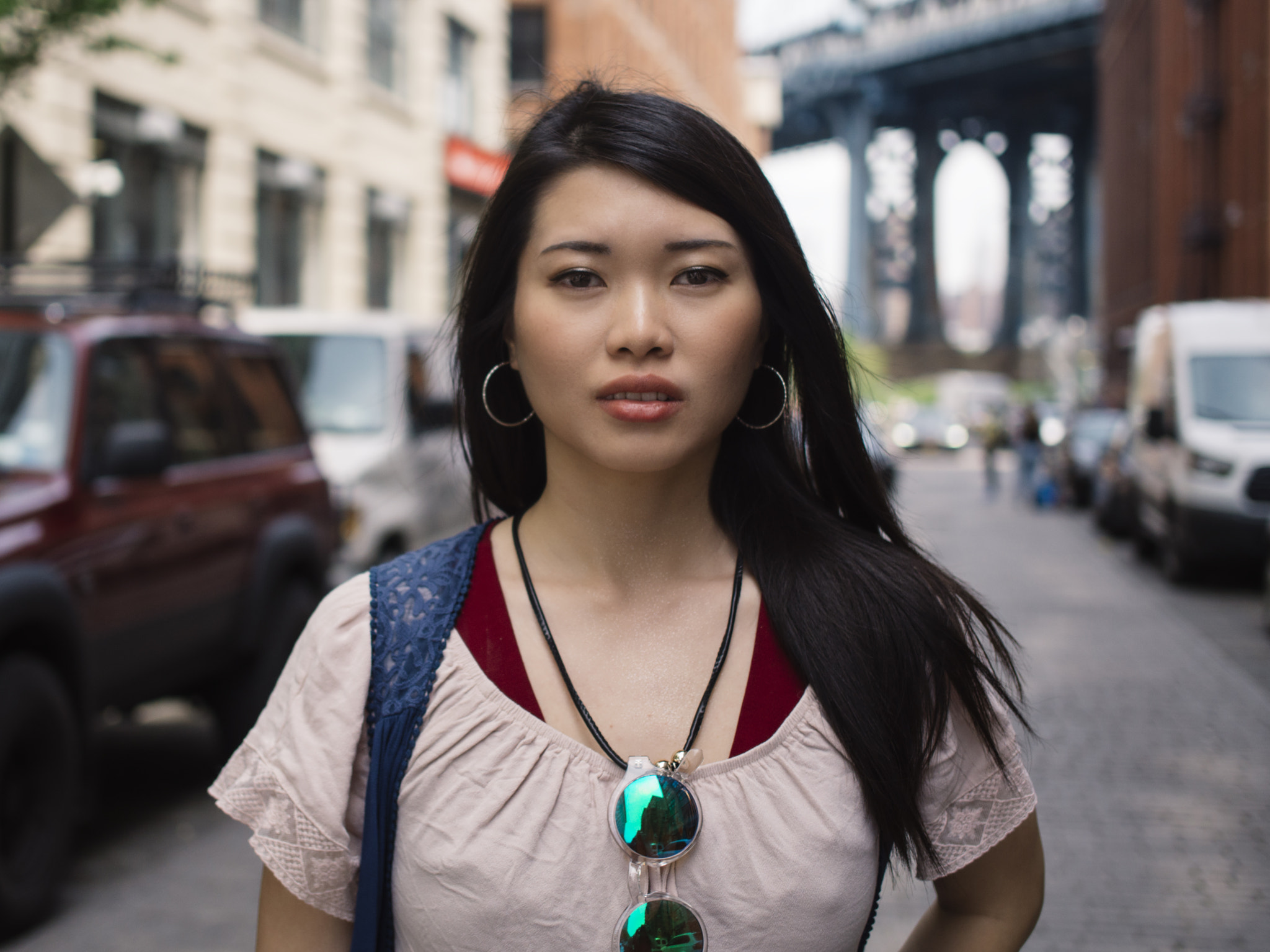Panasonic Lumix DMC-GH3 + Olympus M.Zuiko Digital 25mm F1.8 sample photo. Yen on the streets of brooklyn photography