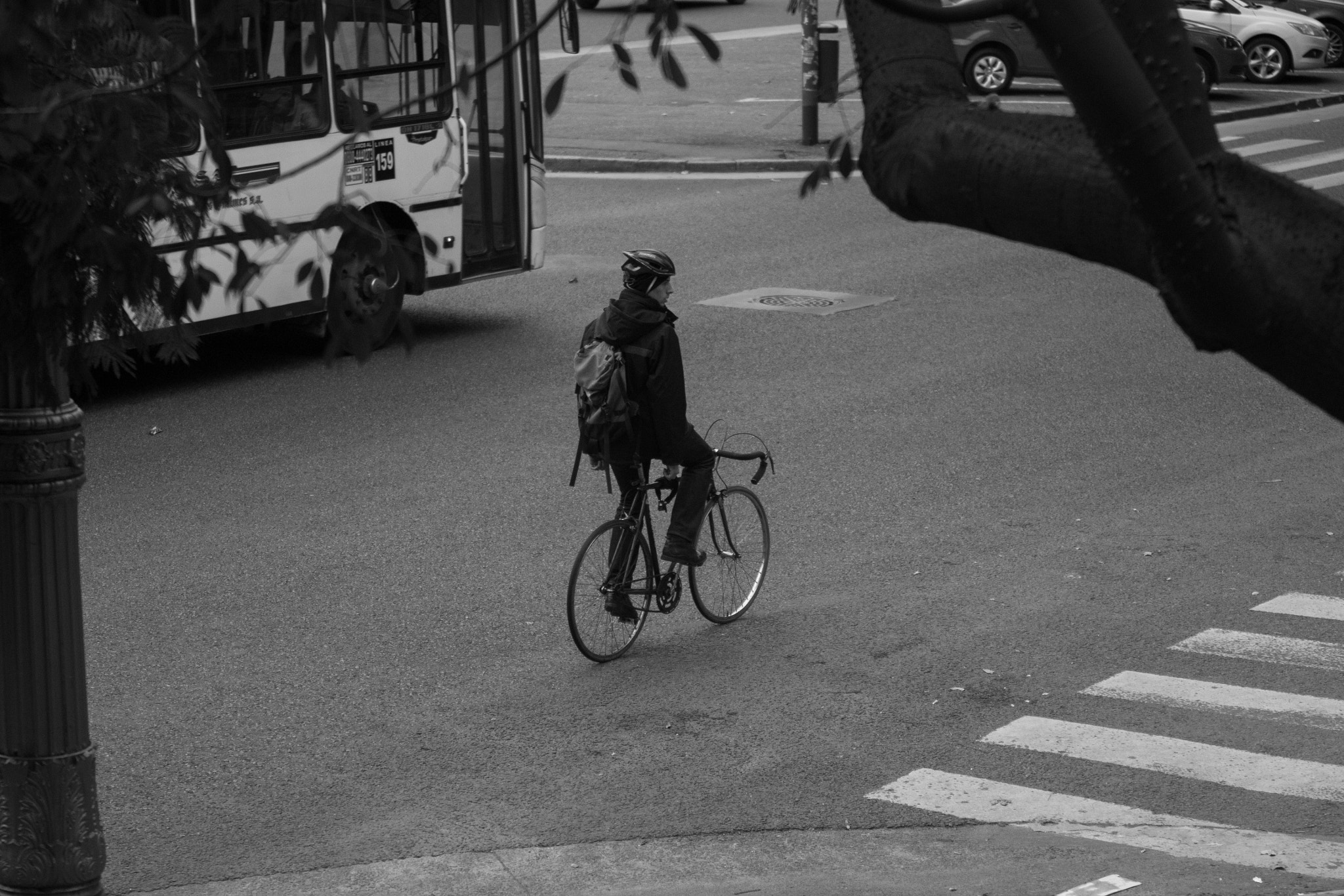 Nikon D3100 sample photo. Bike rider- buenos aires -2016 photography