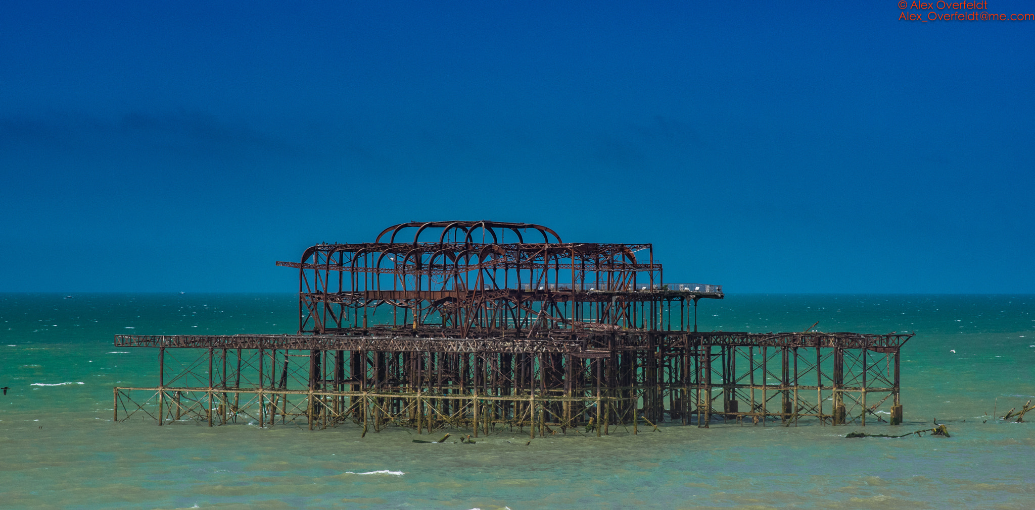 Pentax K-3 + Sigma 85mm F1.4 EX DG HSM sample photo. The old brighton pier photography