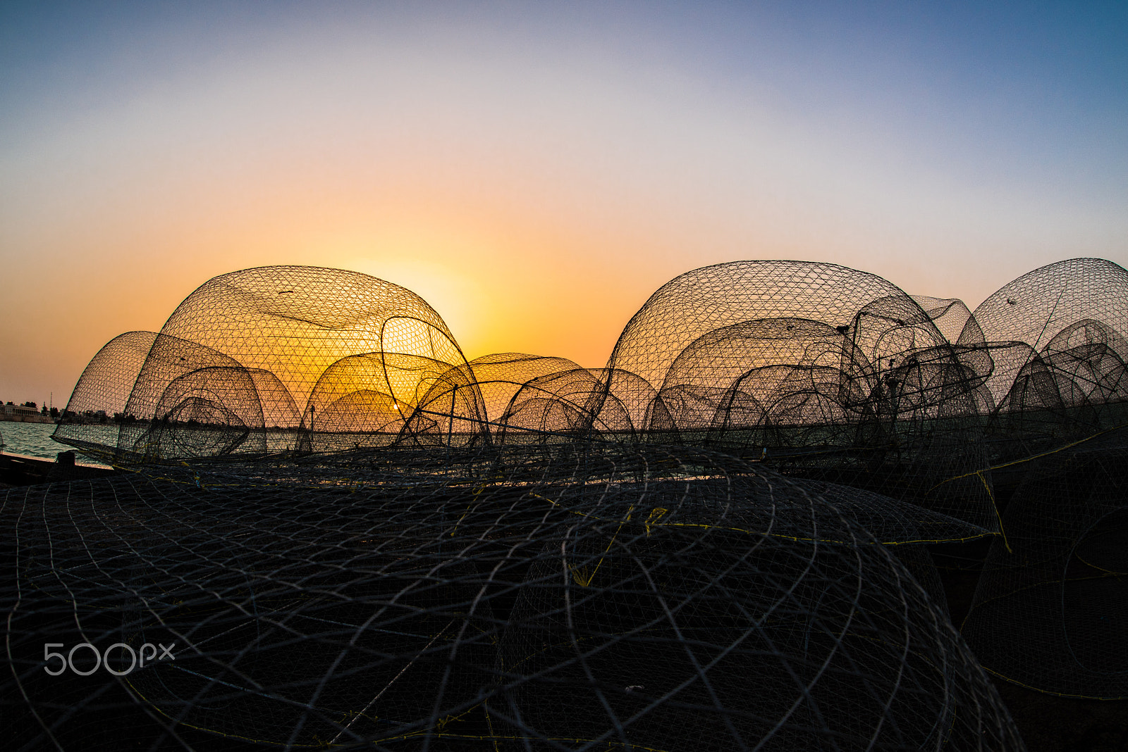 Nikon D810 + Sigma 15mm F2.8 EX DG Diagonal Fisheye sample photo. Sunset traps photography