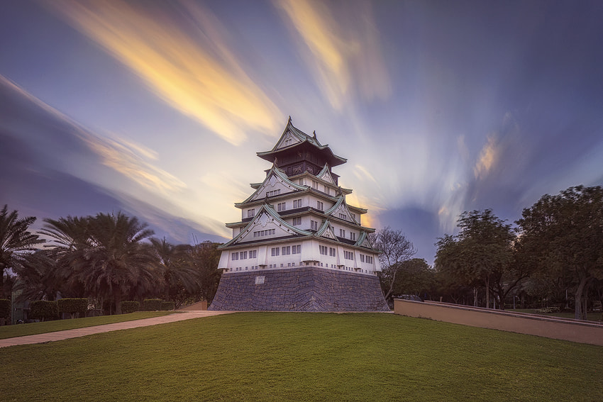 Canon TS-E 24.0mm f/3.5 L II sample photo. Dubai castle photography