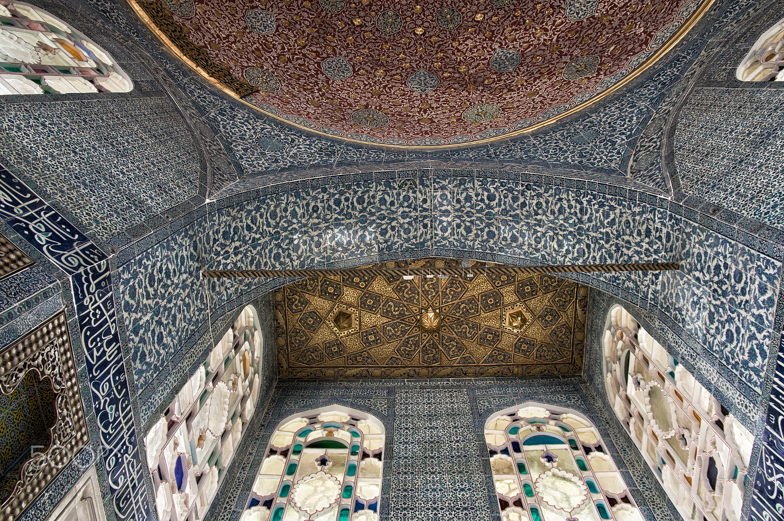 Pentax smc DA* 16-50mm F2.8 ED AL (IF) SDM sample photo. A ceiling in topkapı palace in istanbul photography