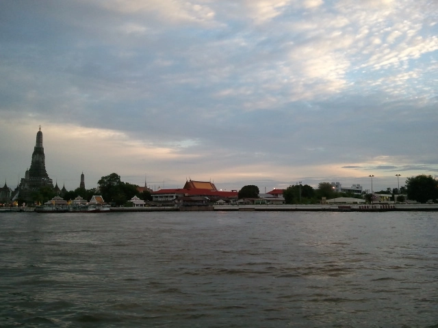 Samsung Galaxy S sample photo. Flowing with the sunset photography