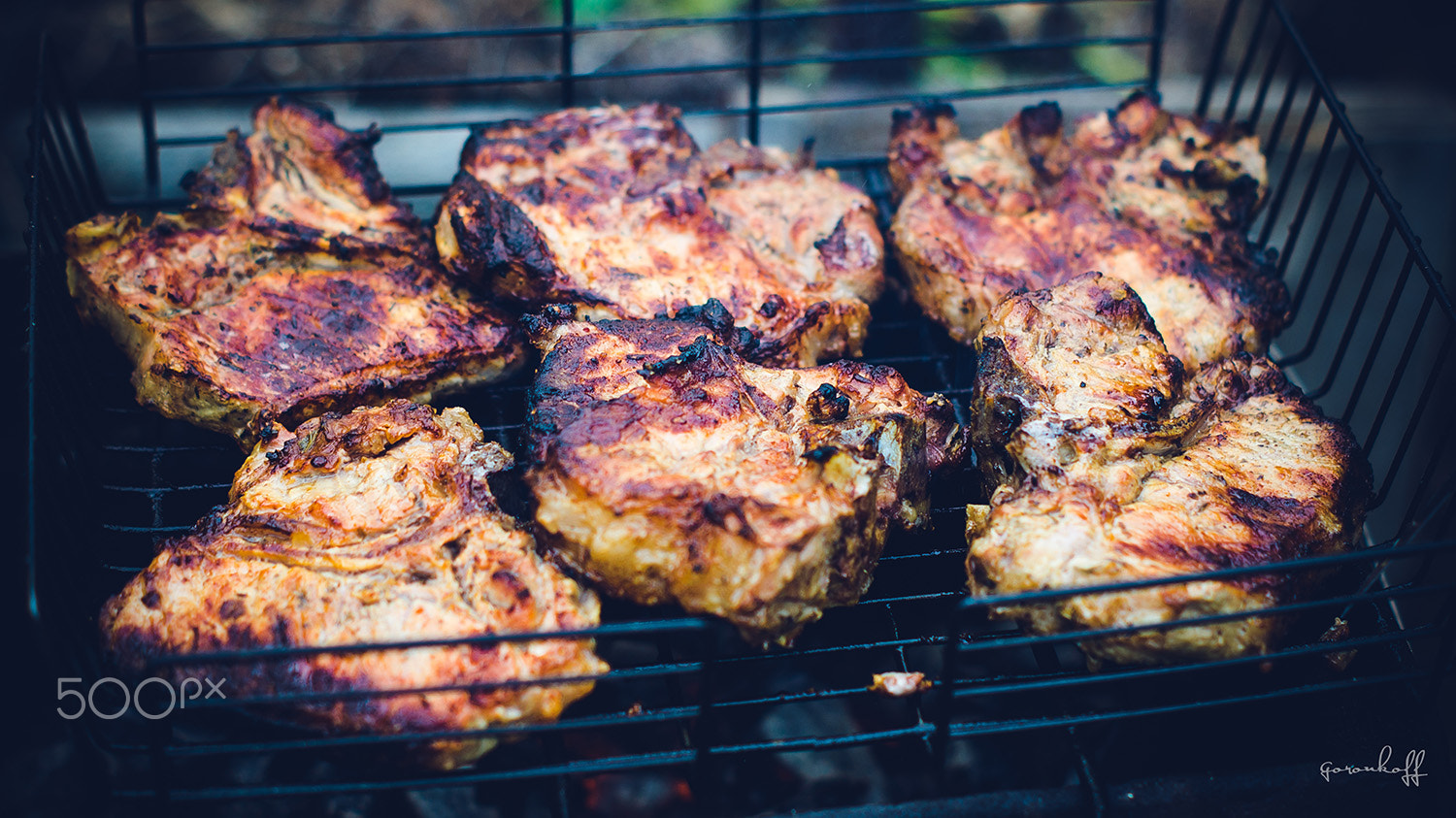 Sony SLT-A35 + Sony DT 50mm F1.8 SAM sample photo. Pork steaks photography