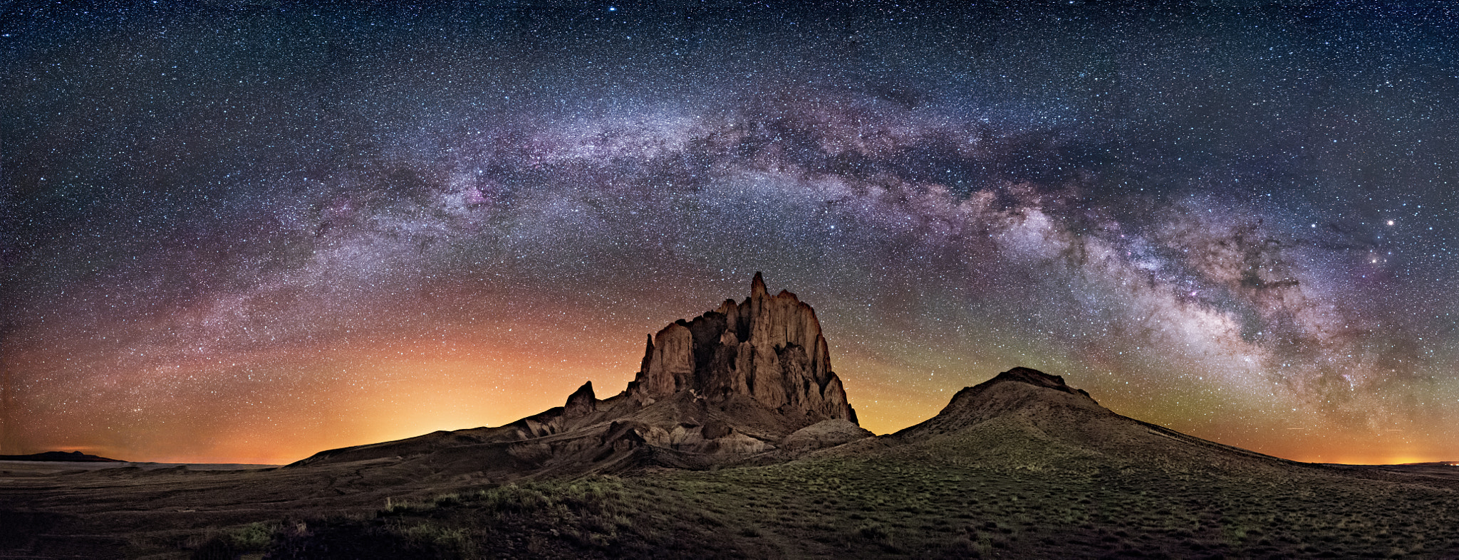 Samyang 12mm F2.8 ED AS NCS Fisheye sample photo. Shiprock reprised photography