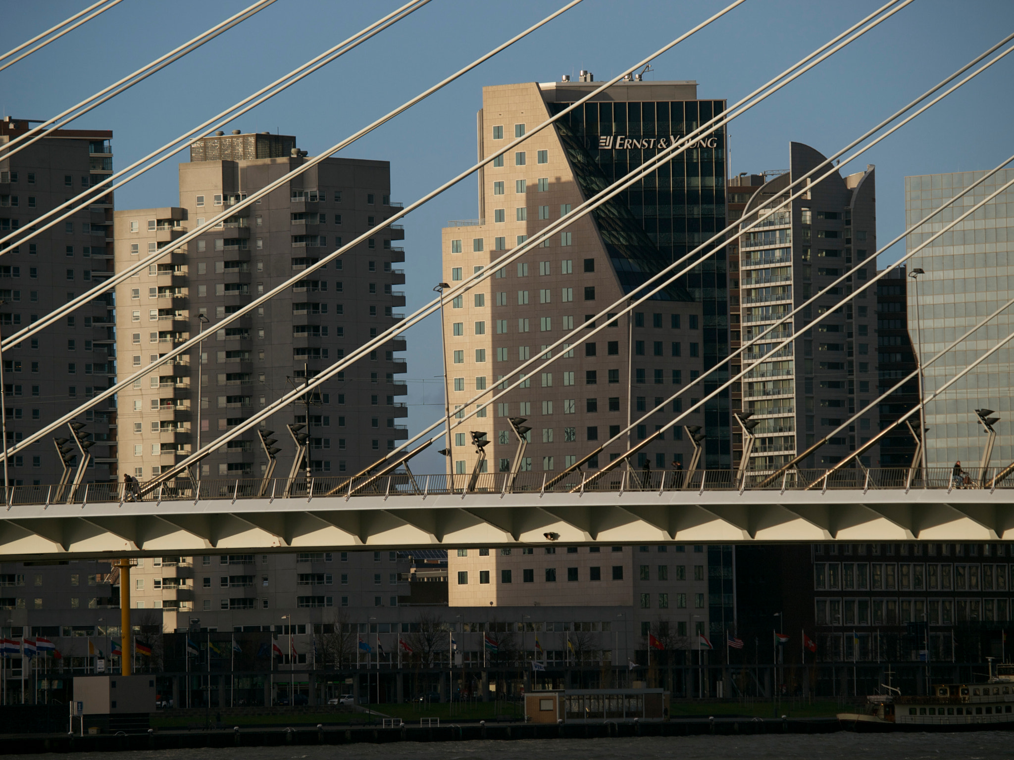 Olympus E-3 sample photo. Rotterdam city landscape photography