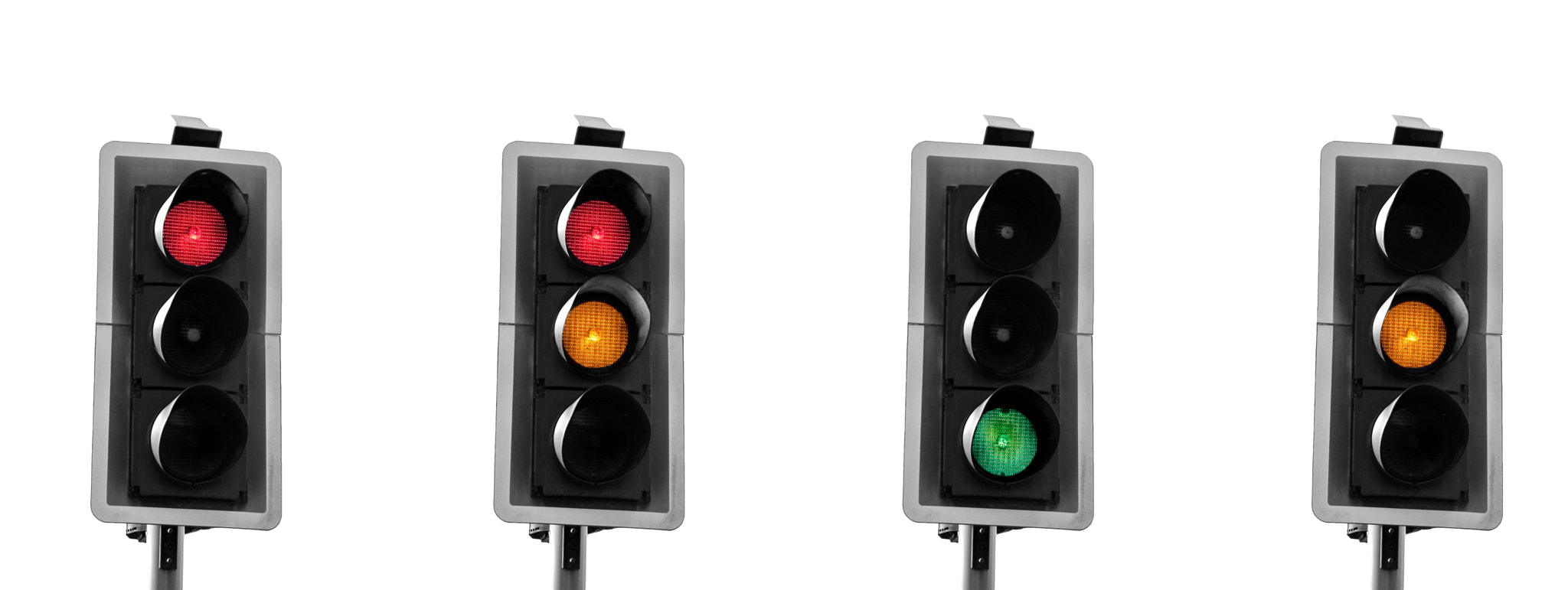 Pentax smc DA 55-300mm F4.0-5.8 ED sample photo. Traffic lights sequence photography