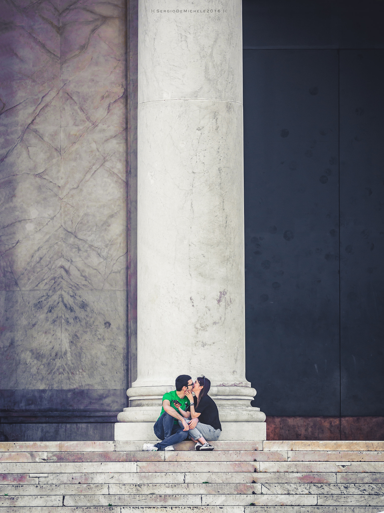 Canon EF 100-400mm F4.5-5.6L IS II USM sample photo. The column of love photography