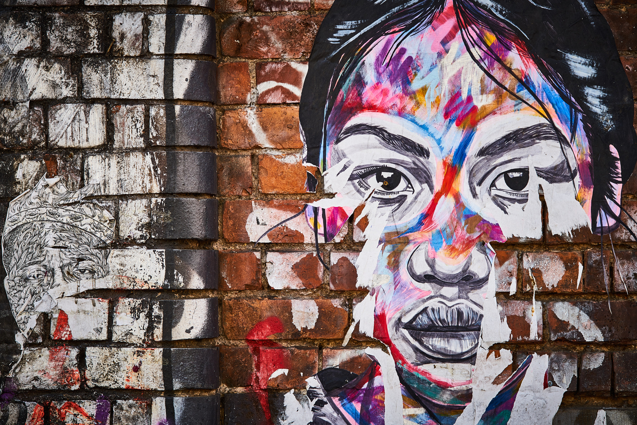 Minolta AF 70-210mm F4 Macro sample photo. Street art in shoreditch photography