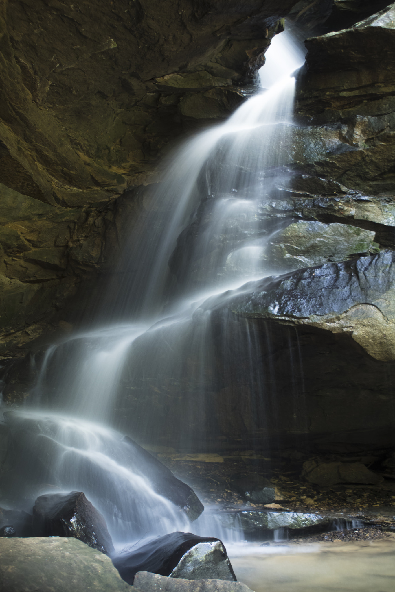 Canon EF 28-80mm f/3.5-5.6 USM IV sample photo. Waterfall photography