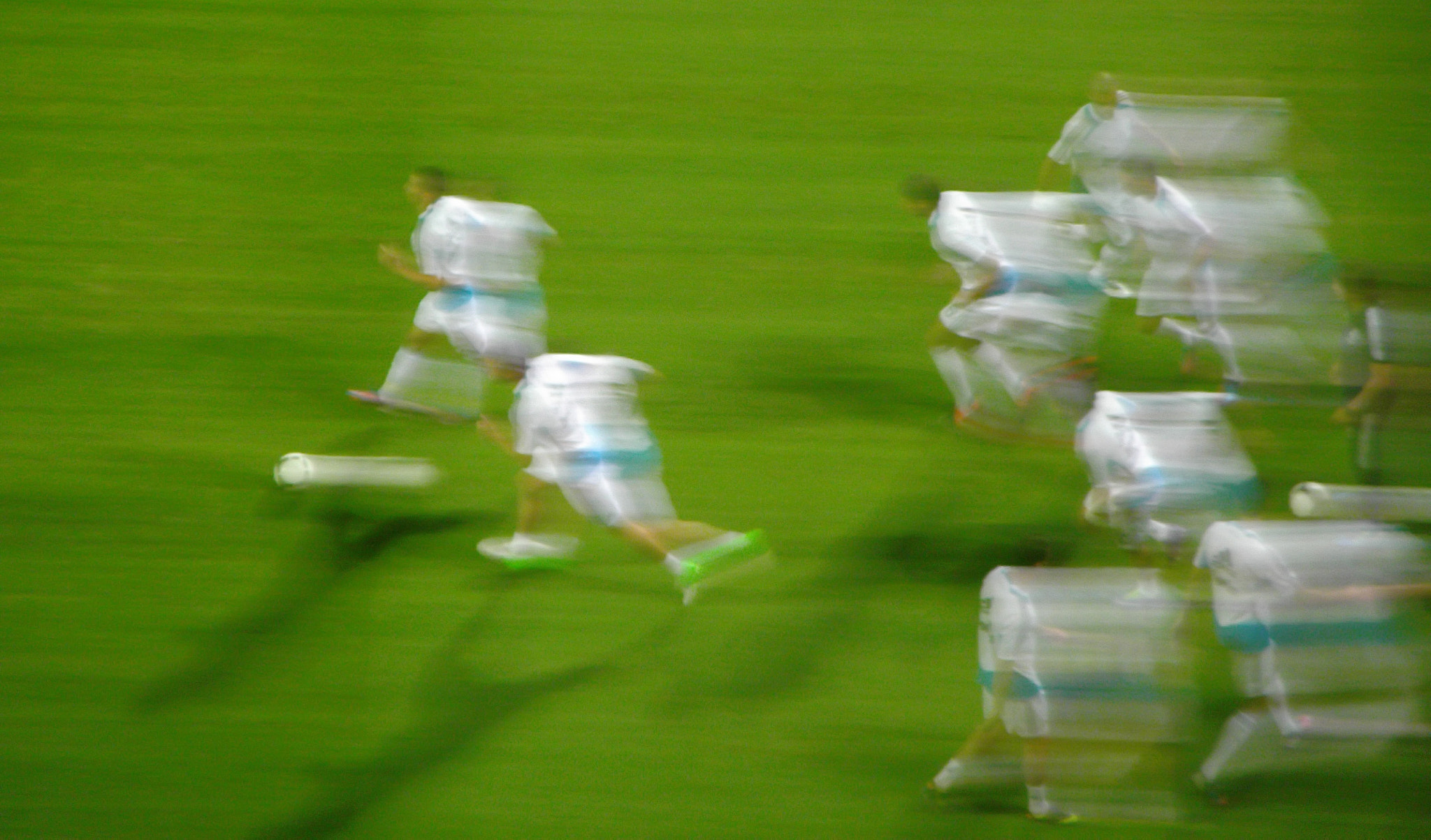 FujiFilm FinePix T200 (FinePix T205) sample photo. Football ghosts photography