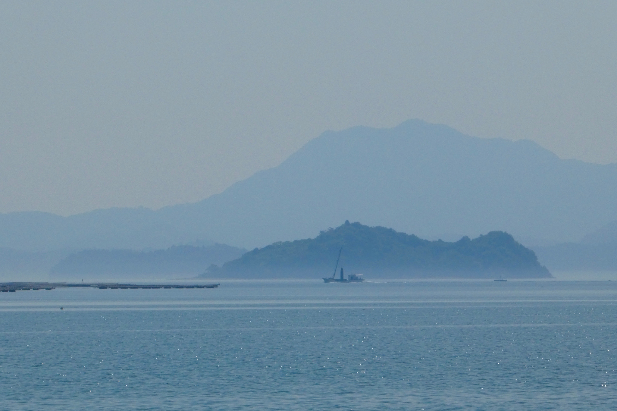 Panasonic DMC-TZ85 sample photo. 瀬戸内の朝 morning, inland sea photography