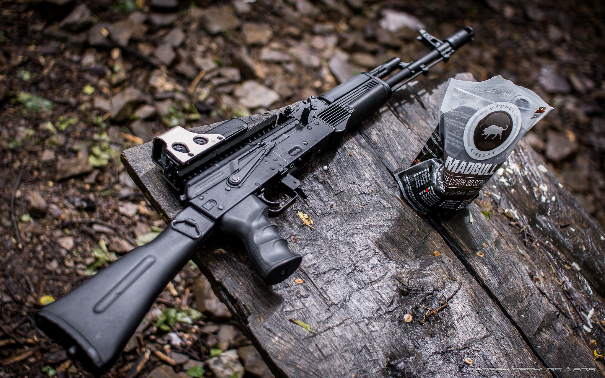 Nikon D7200 + Sigma 30mm F1.4 EX DC HSM sample photo. Kalashnikov airsoft.jpg photography