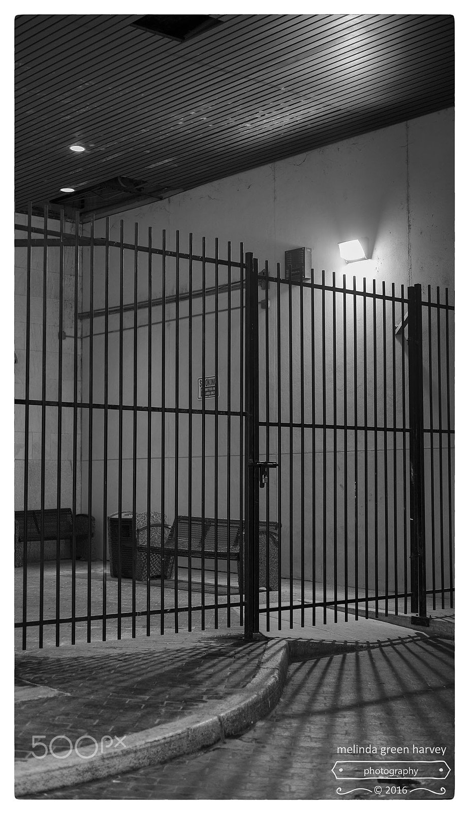 Leica Summarit-M 50mm F2.4 sample photo. The secured bench photography