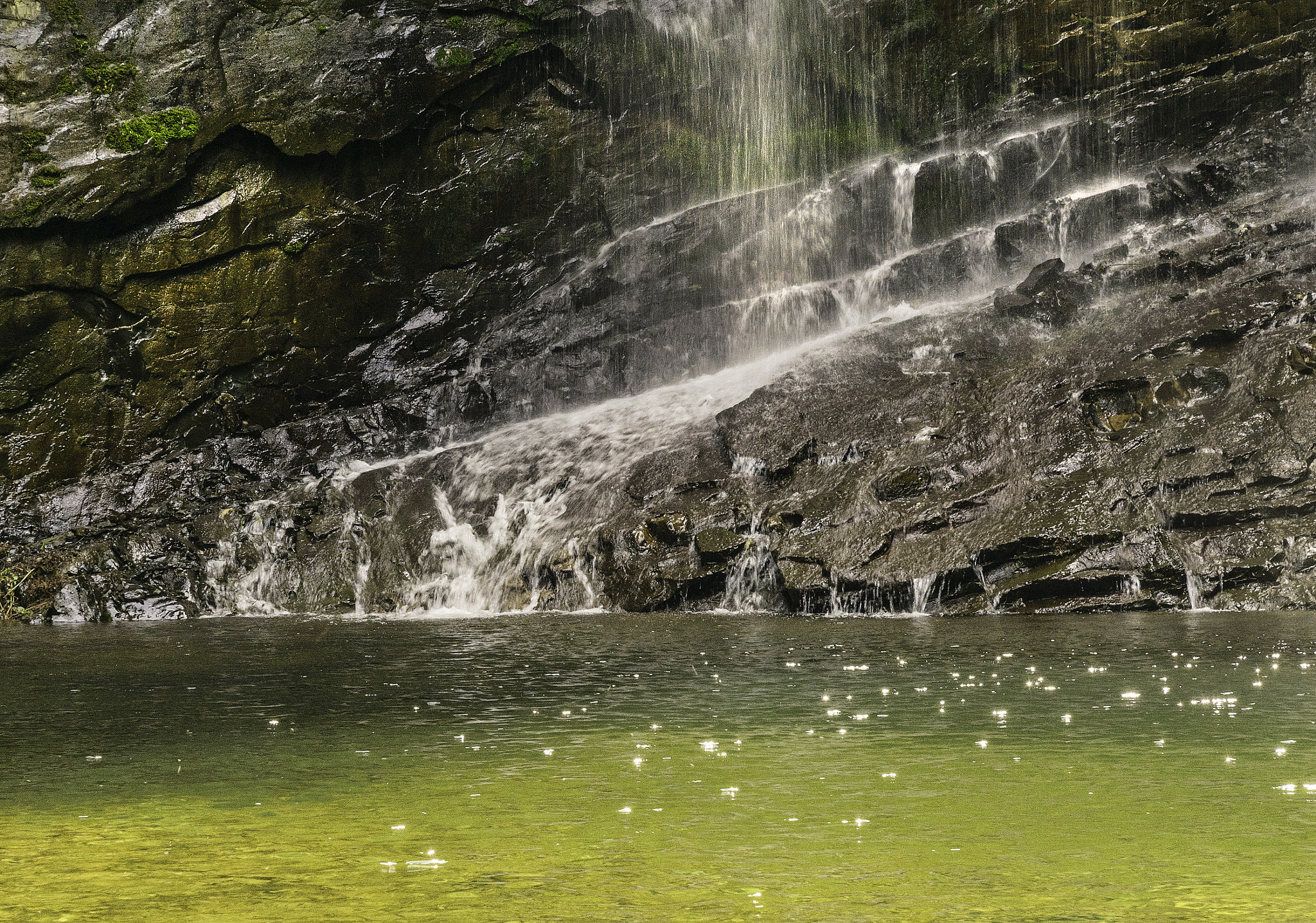 Sony a7R sample photo. Amonite falls photography
