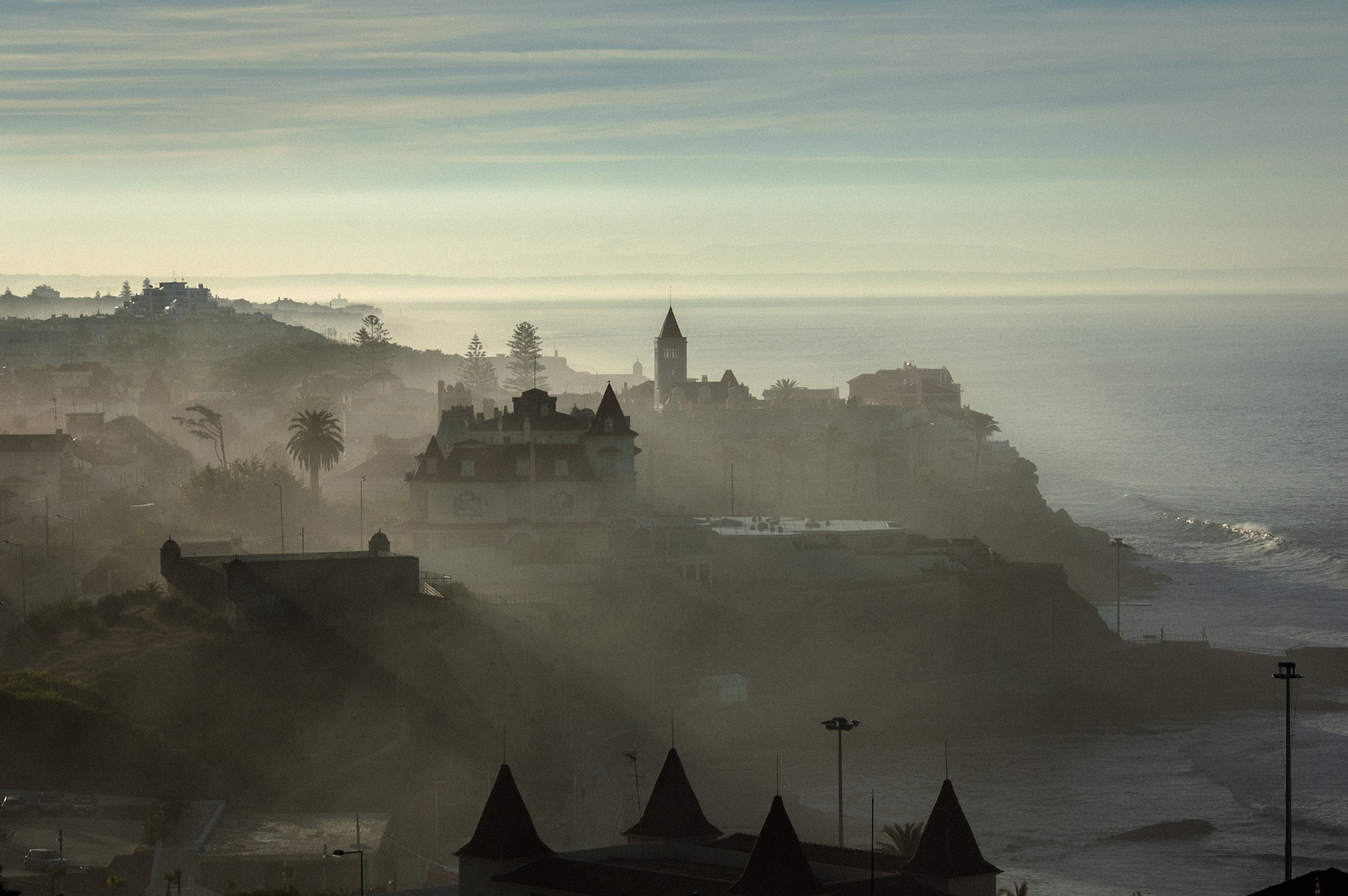 Nikon D50 sample photo. Morning in estoril photography