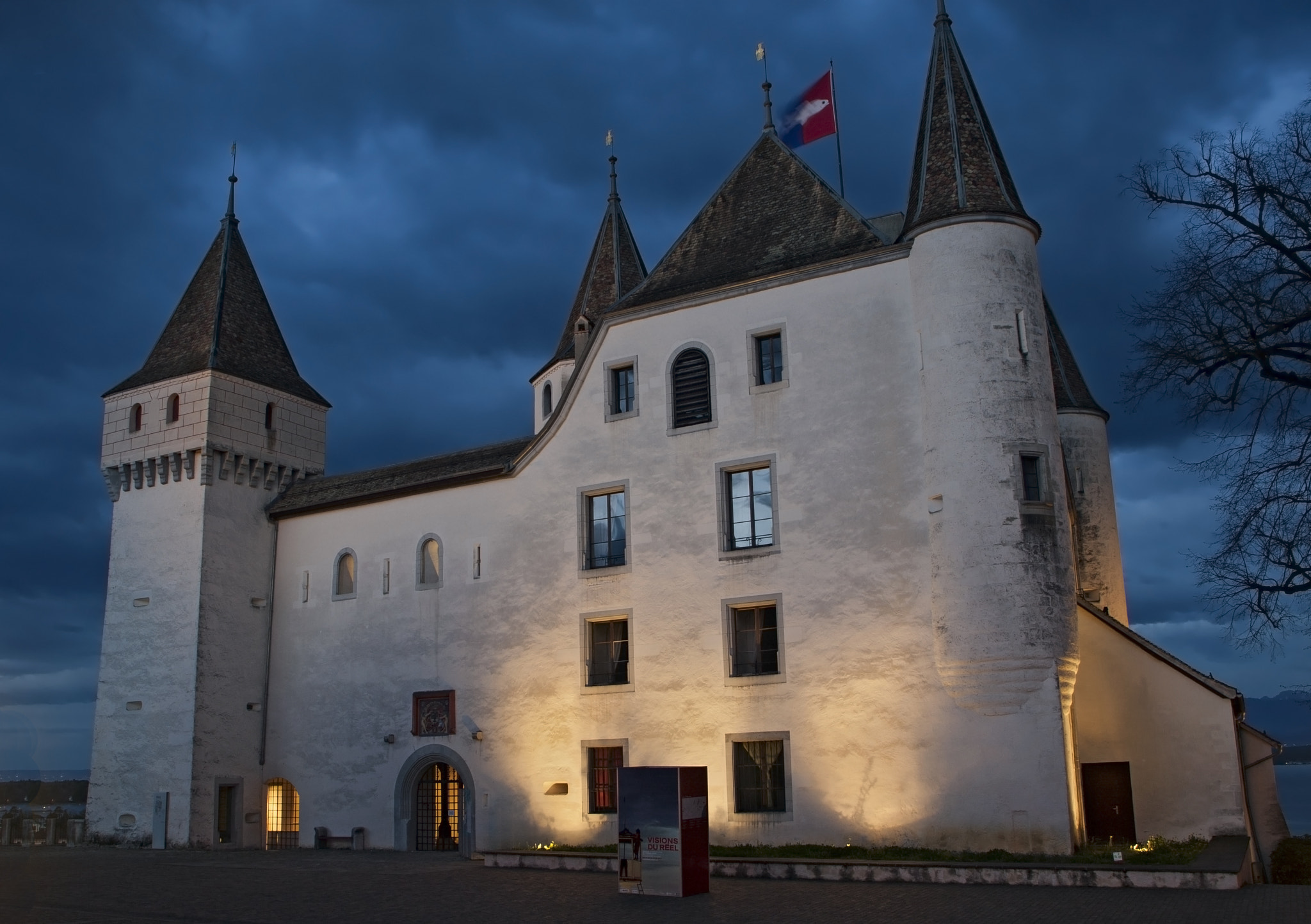 Canon EF 20-35mm F3.5-4.5 USM sample photo. Château de nyon (nyon) photography