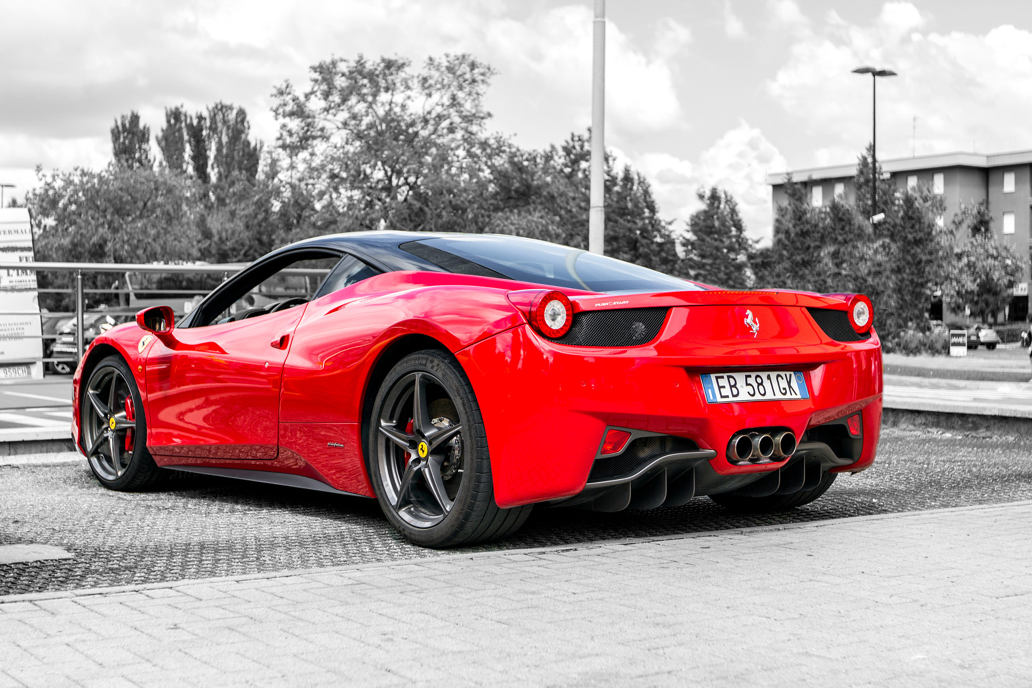 Canon EF 16-35mm F2.8L II USM sample photo. 458 italia photography