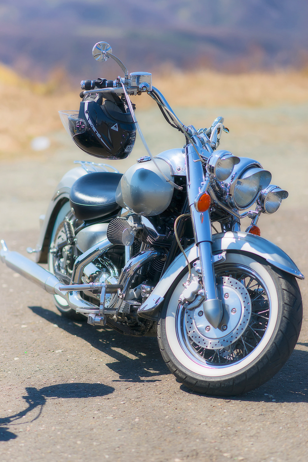 Sony Sonnar T* 135mm F1.8 ZA sample photo. Motorcycle. photography