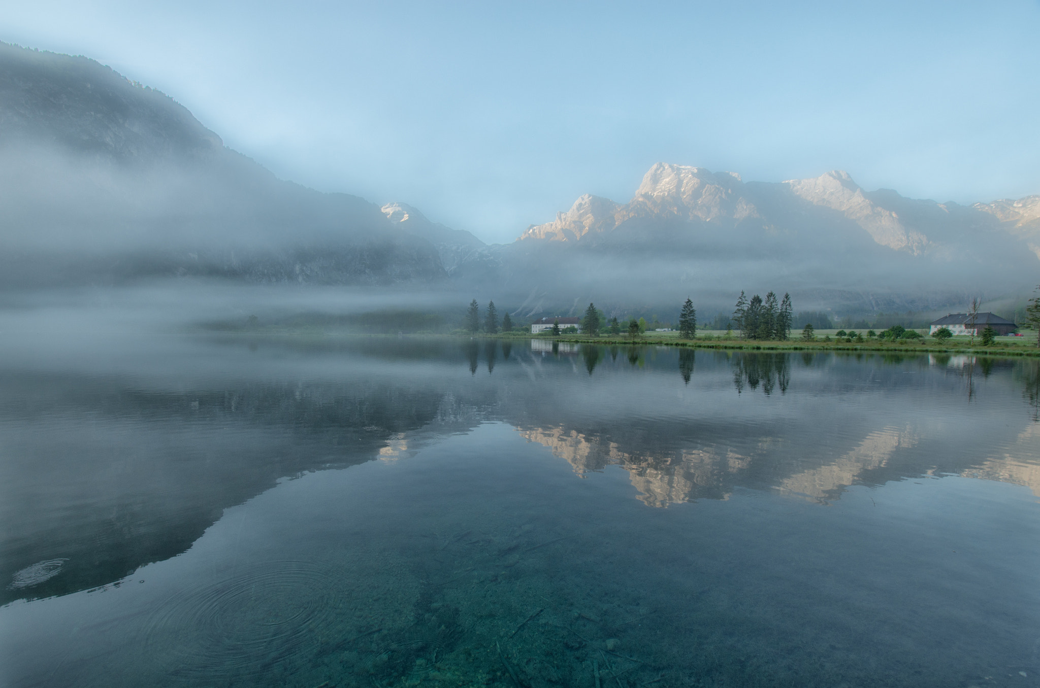 Pentax K-5 II + A Series Lens sample photo. Mornings fog photography