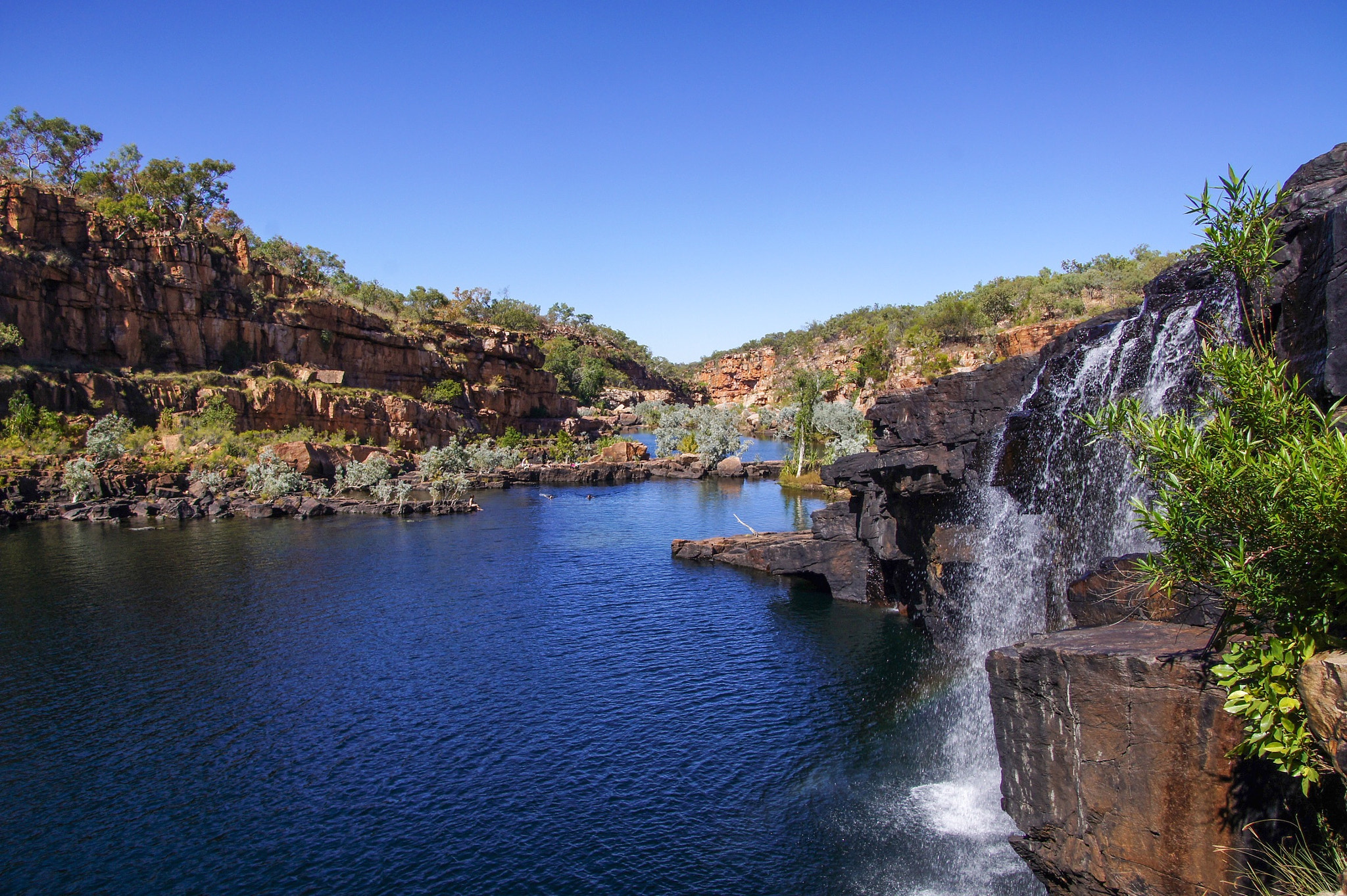 Sony SLT-A33 + Tamron 18-270mm F3.5-6.3 Di II PZD sample photo. Manning gorge, kimberley's photography