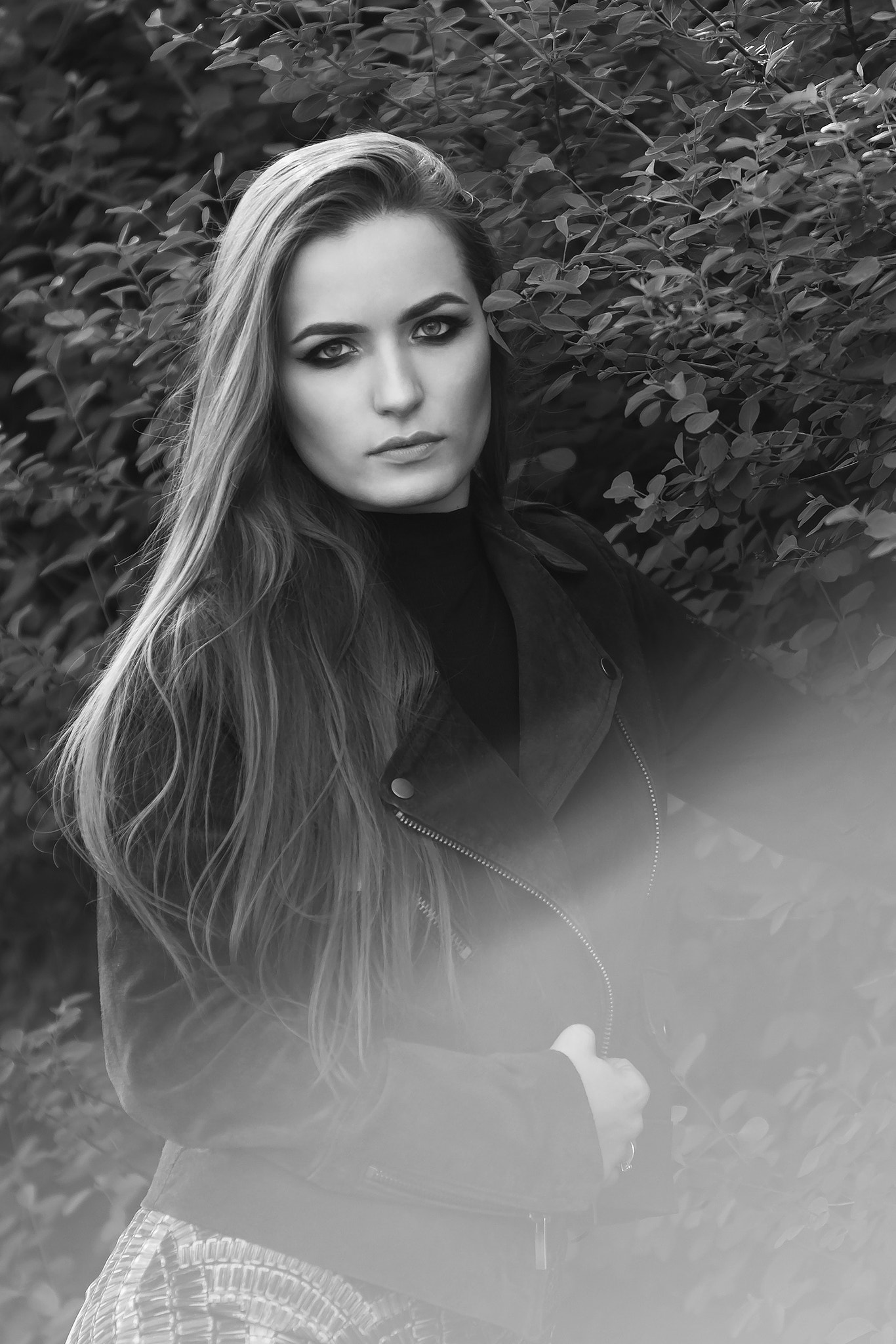 Sigma 70-200mm F2.8 EX DG OS HSM sample photo. Monika p. b&w photography
