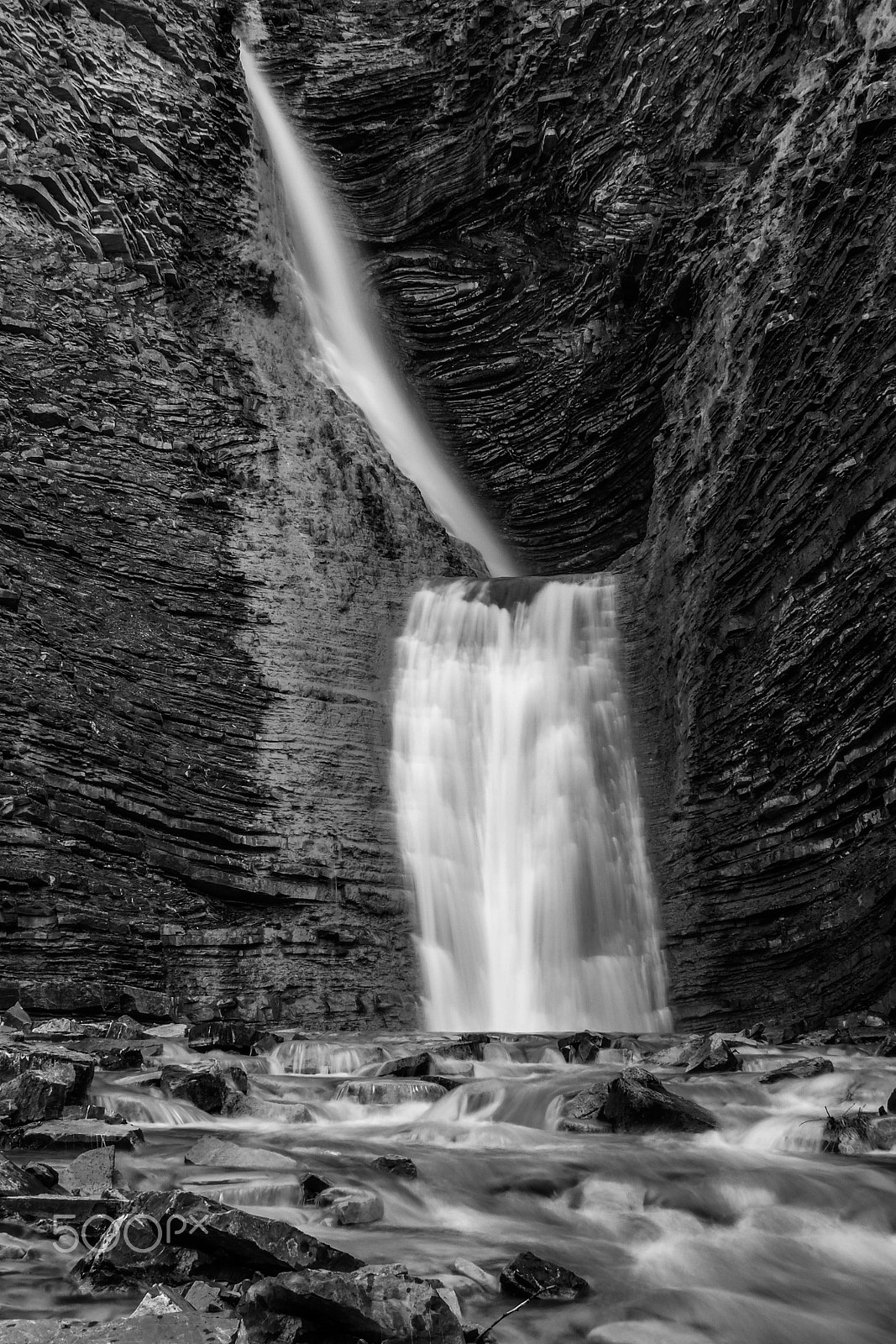 Olympus OM-D E-M5 II + Sigma 19mm F2.8 DN Art sample photo. Waterfall "d´os lucas" photography