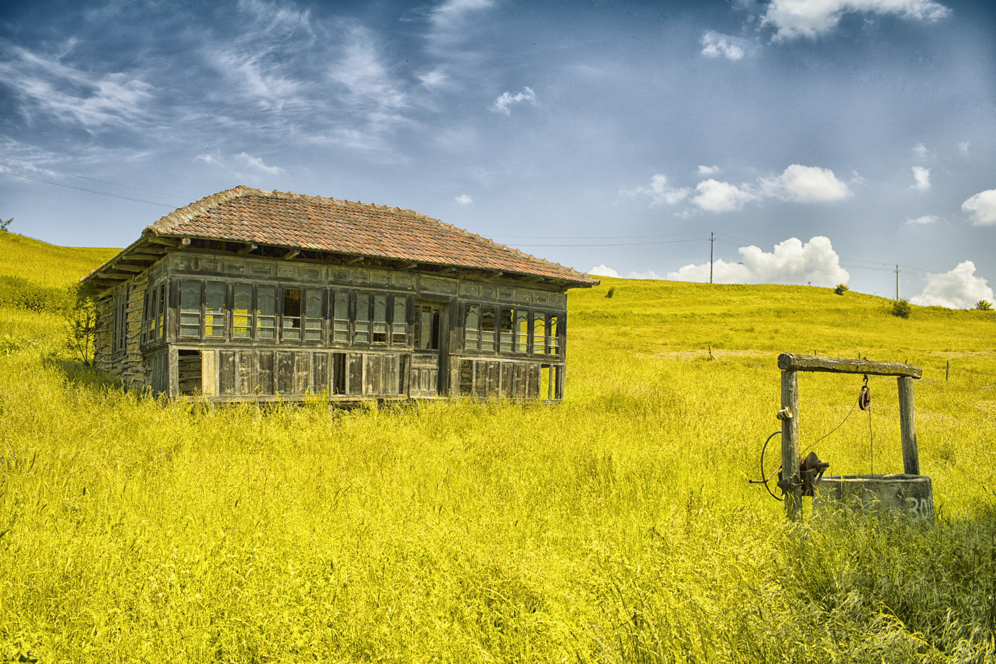 Canon EOS 750D (EOS Rebel T6i / EOS Kiss X8i) sample photo. Rural house photography