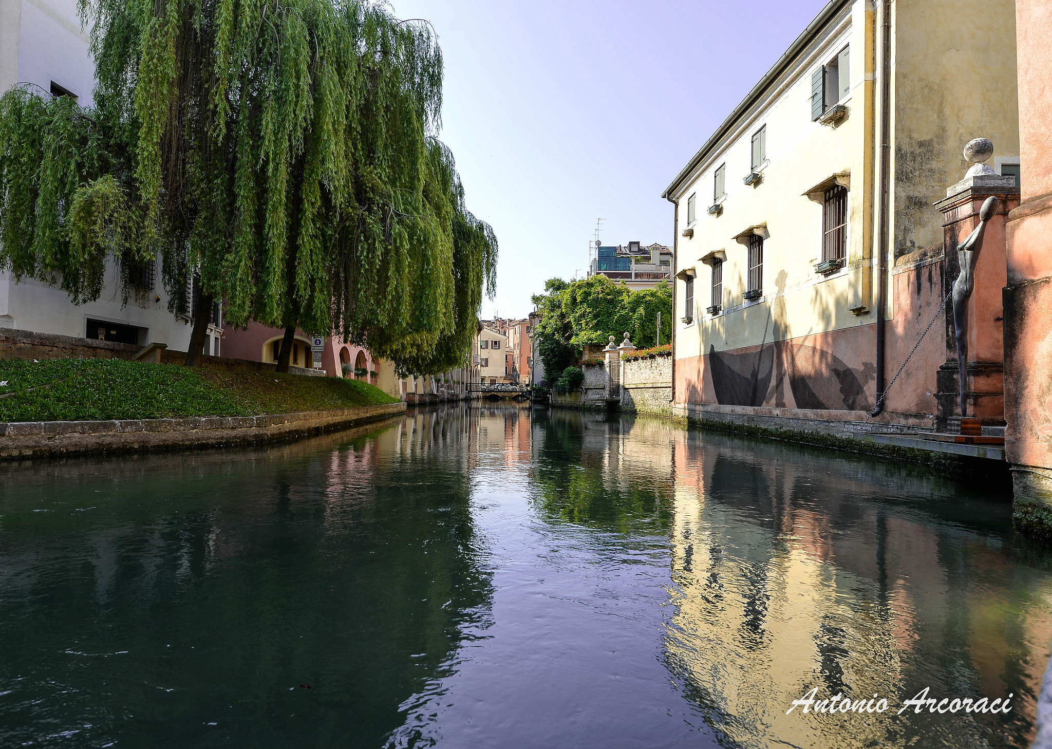 Nikon D4 sample photo. Treviso city water photography