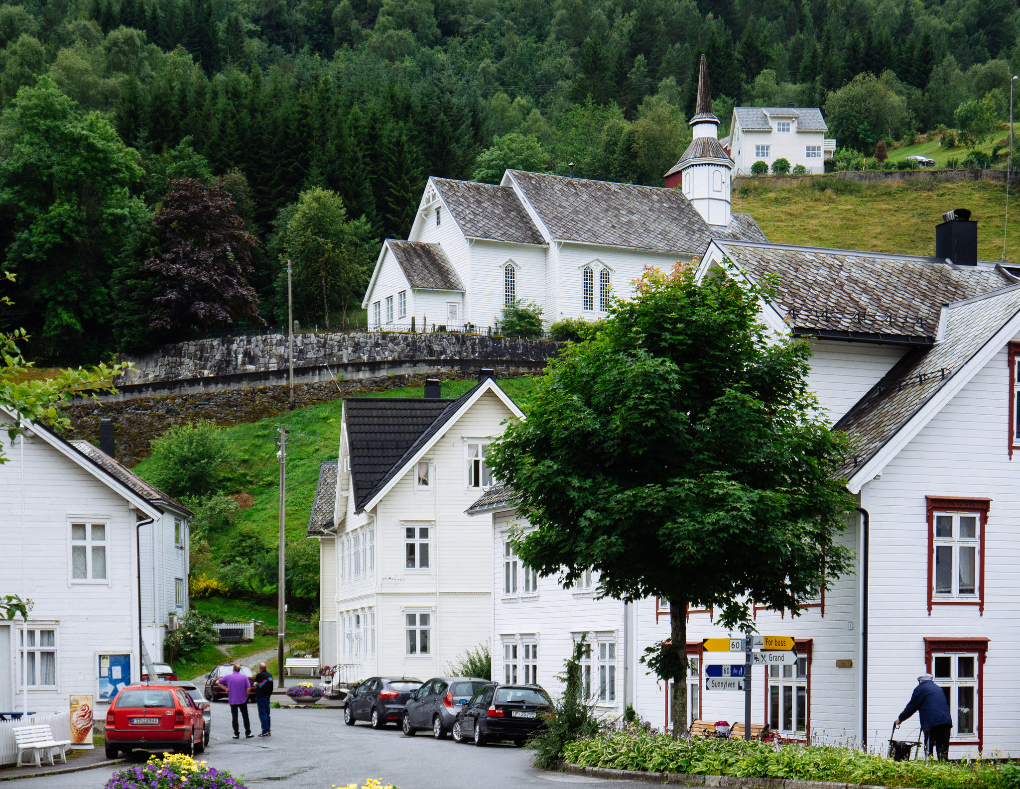 Panasonic Lumix DMC-G6 sample photo. Village of hellesylt, western norway photography