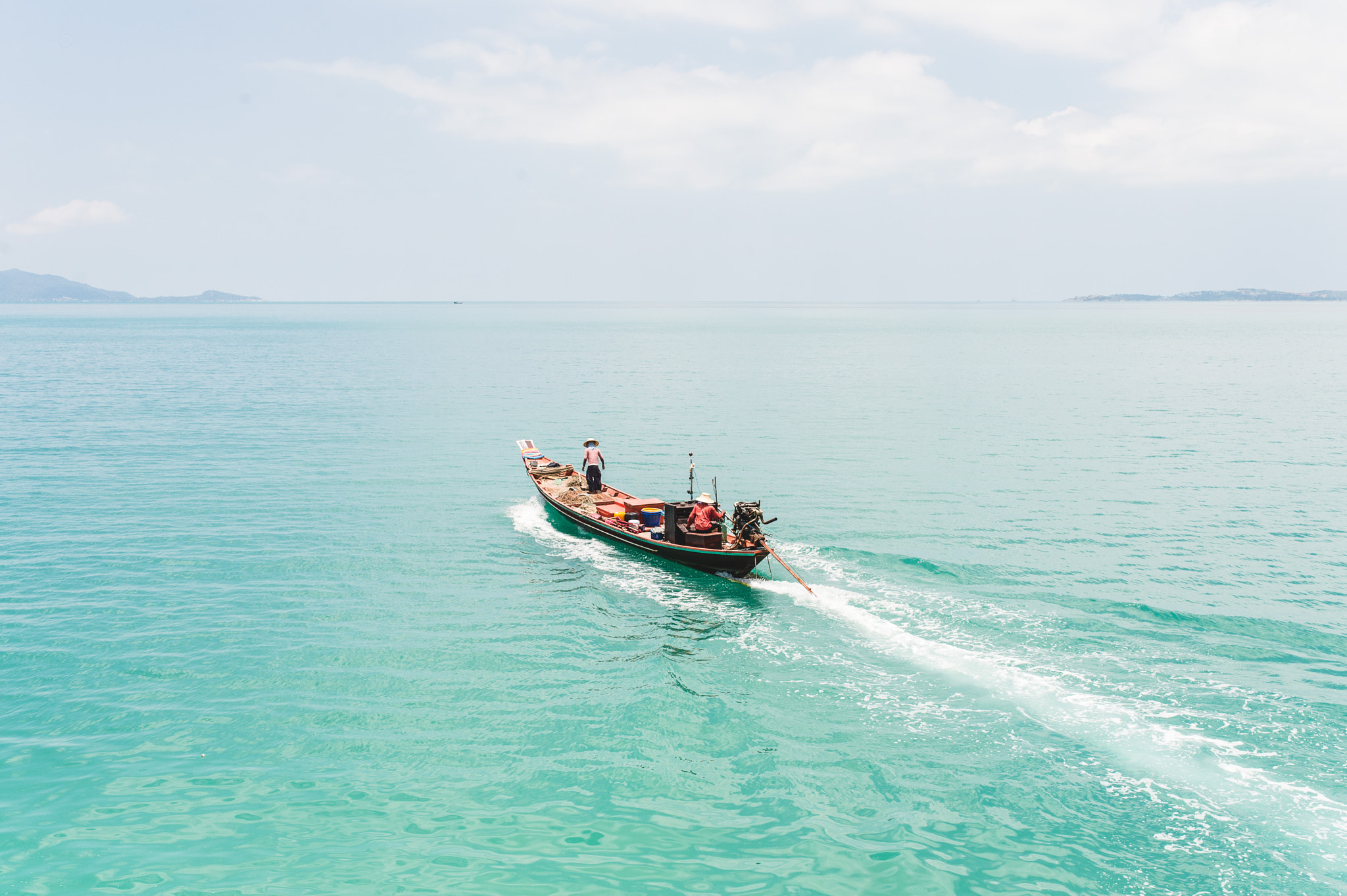 Nikon D4 + Sigma 35mm F1.4 DG HSM Art sample photo. Fisherman boat photography