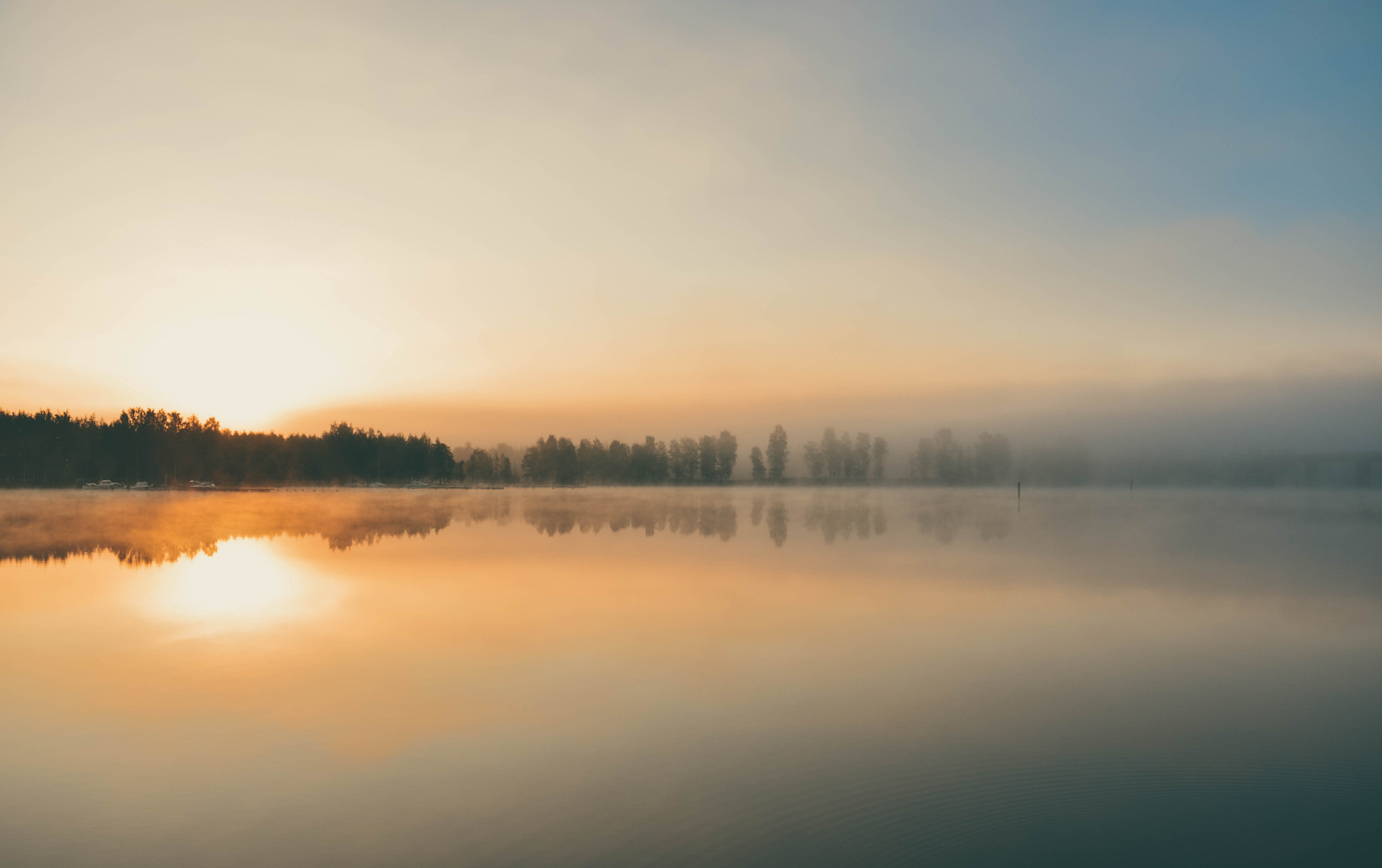 Nikon D5200 + Samyang 16mm F2 ED AS UMC CS sample photo. Foggy morning photography