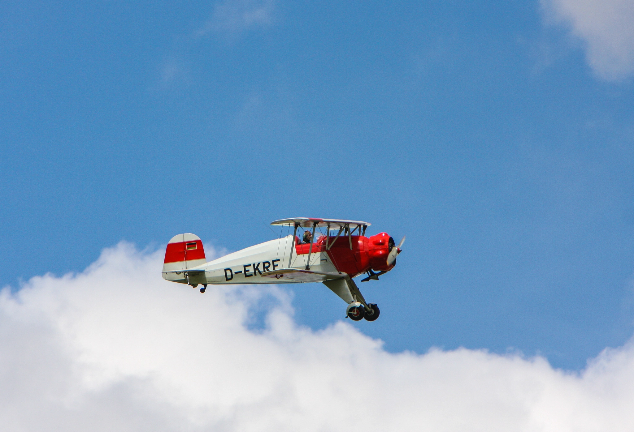 Canon EF 70-200mm F2.8L IS USM sample photo. Bücker bü 133 jungmeister photography