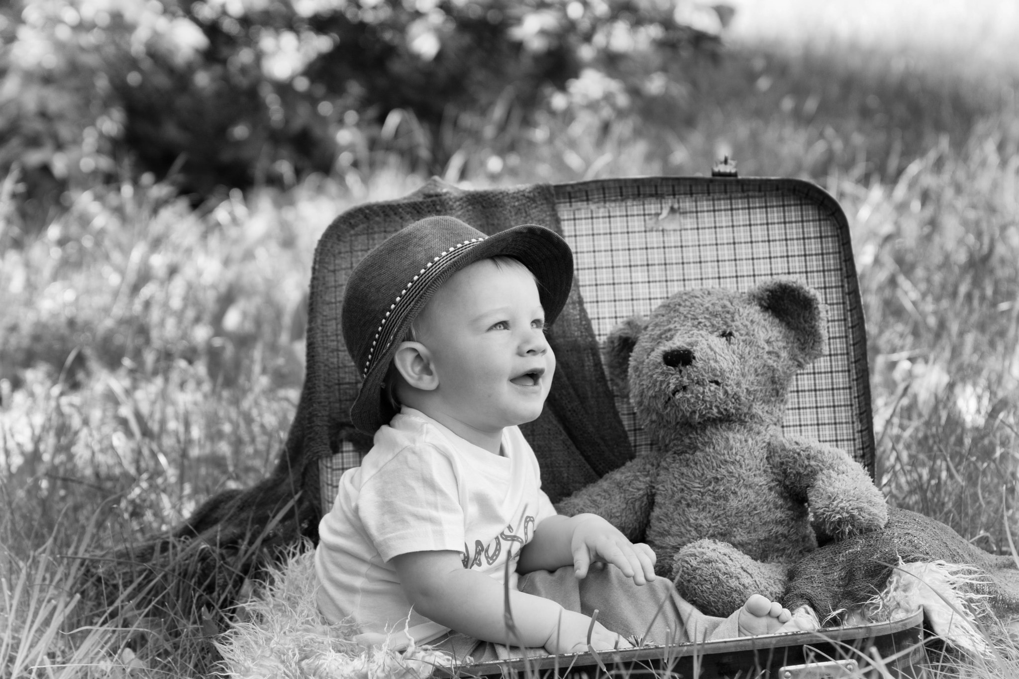 Sony ILCA-77M2 + Tamron SP 70-200mm F2.8 Di VC USD sample photo. My little son photography