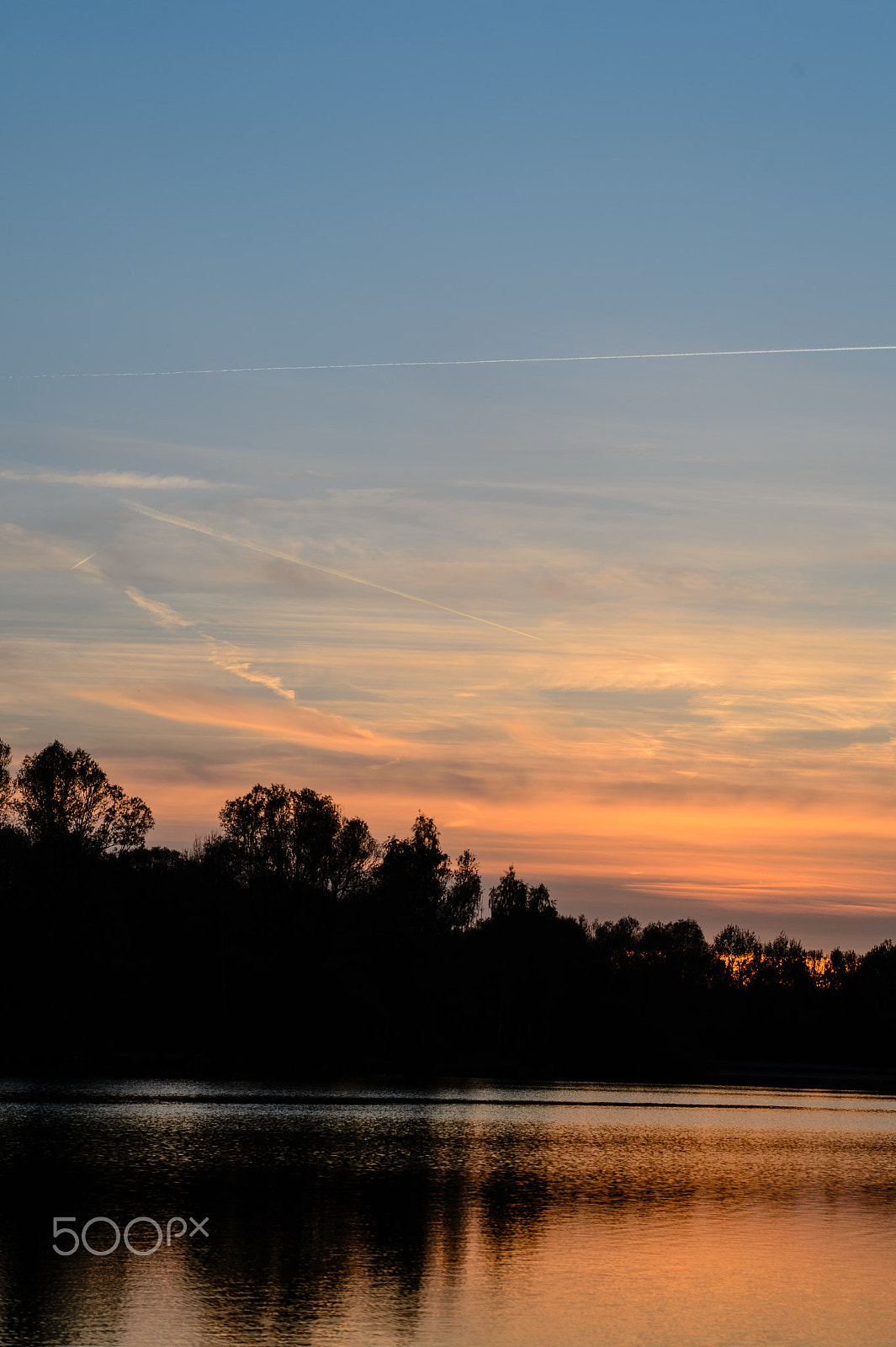 Nikon Df sample photo. Rotselaar lake at sunset 2 photography