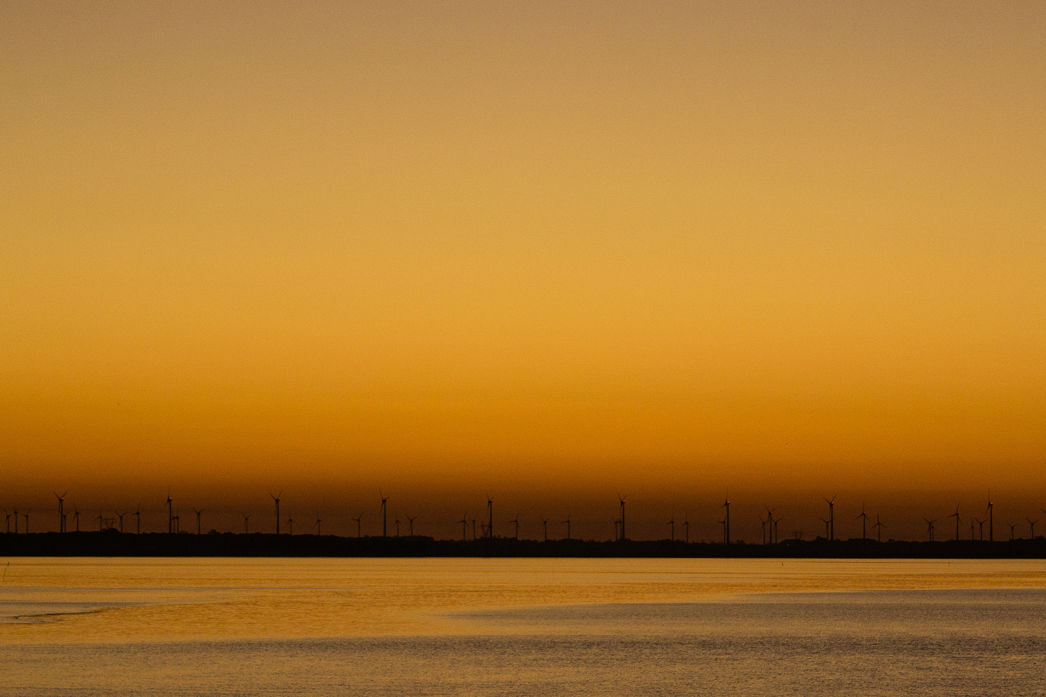 Canon EF 100-300mm F4.5-5.6 USM sample photo. Wind farm photography