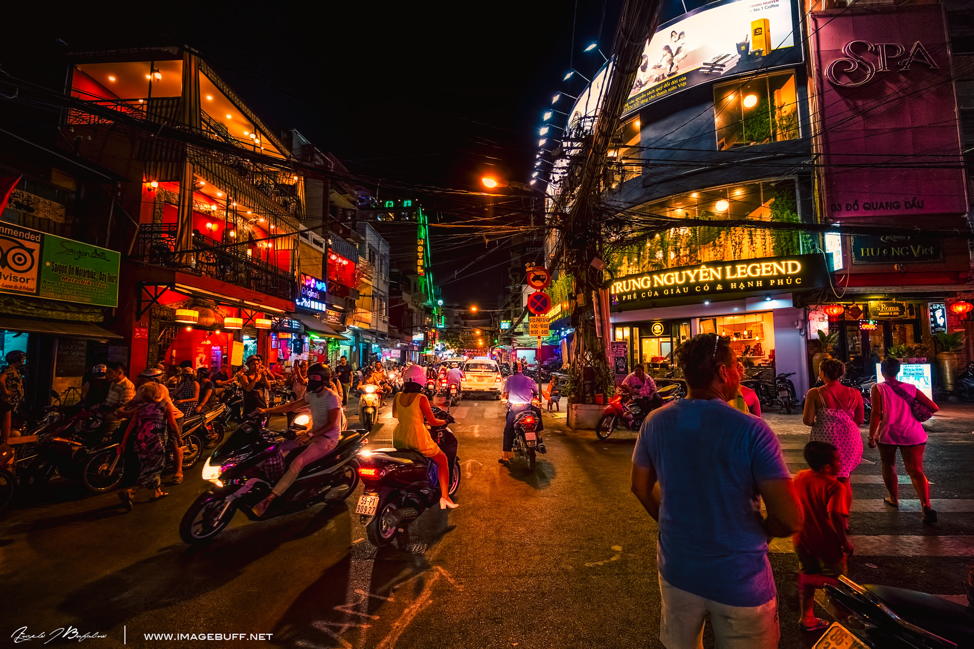Nikon D5 sample photo. Ho chi minh nights photography