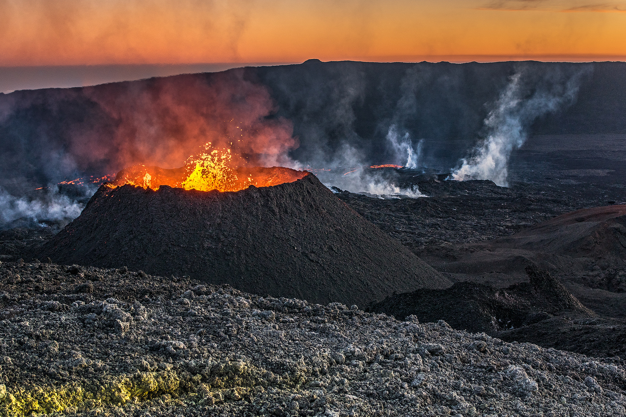 Pentax smc FA 31mm F1.8 AL Limited sample photo. Volcanic twilight photography