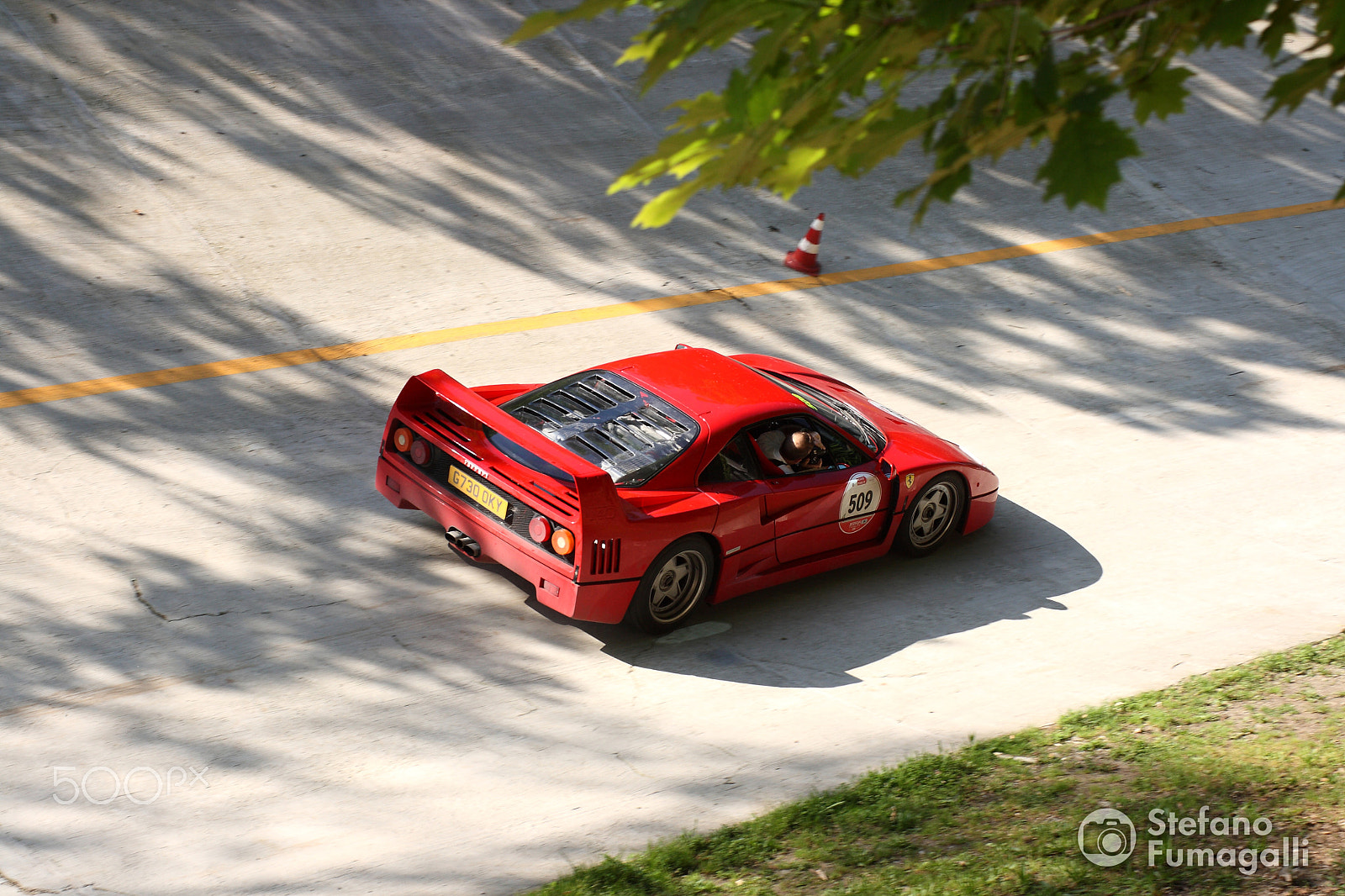 Canon EF 28-90mm f/4-5.6 sample photo. Ferrari f40 - 1000 miglia a monza photography