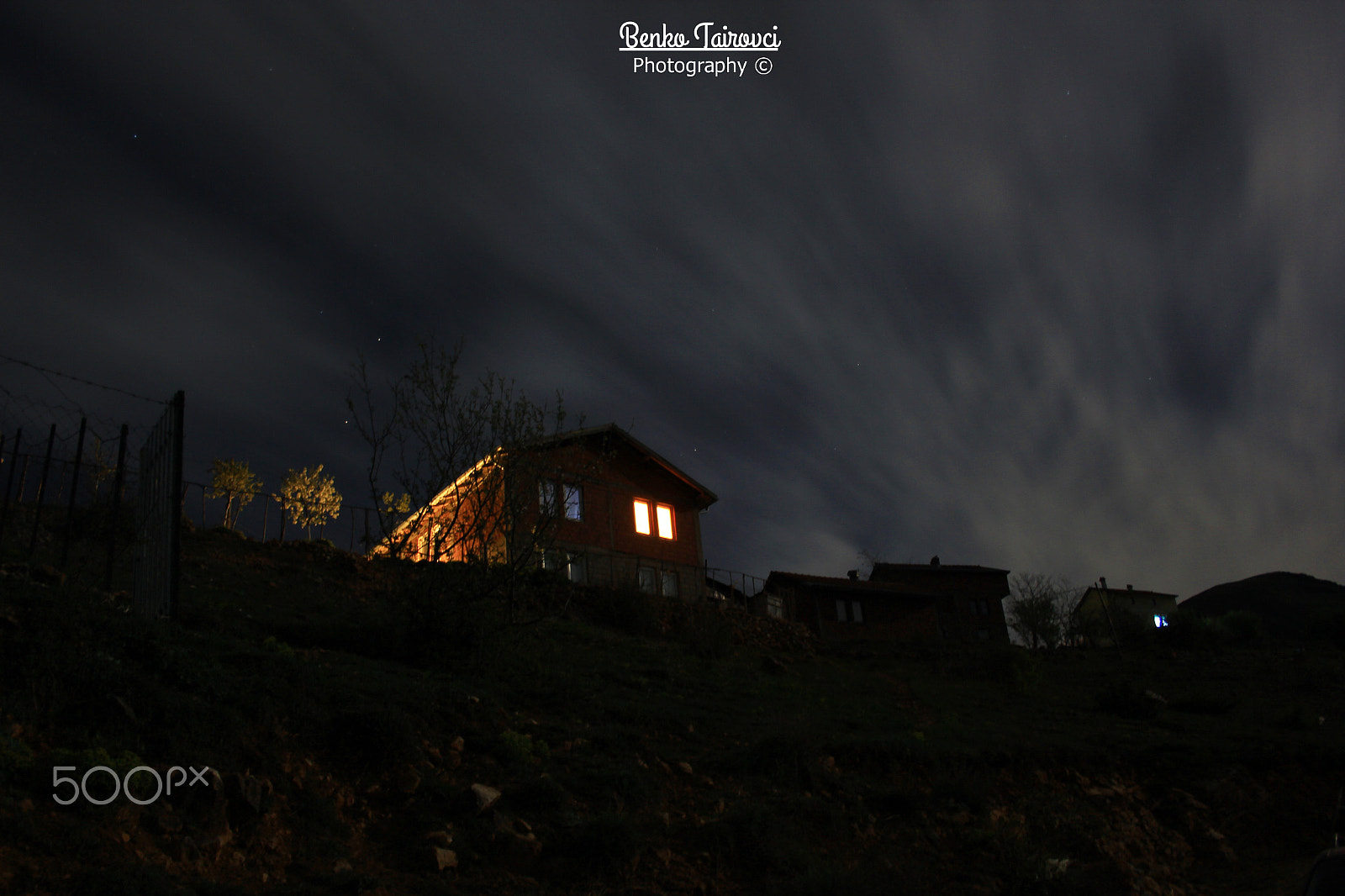 Canon EF-S 18-55mm F3.5-5.6 sample photo. The night clouds photography
