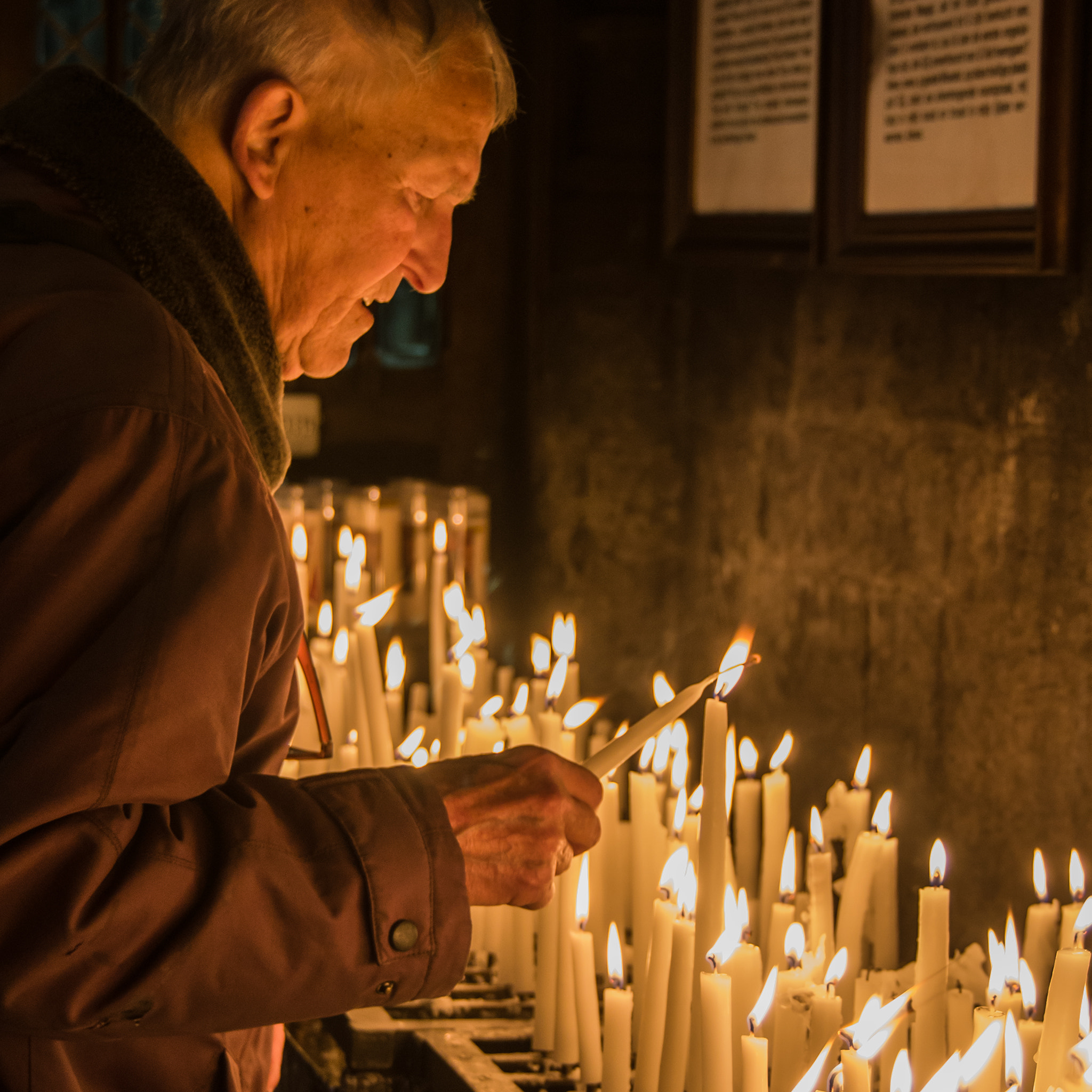 Pentax K-3 sample photo. Lighting a candle photography