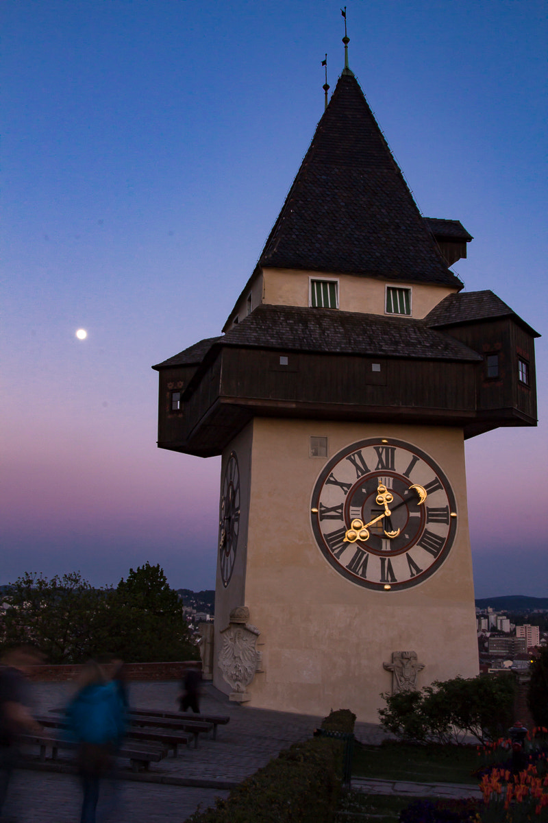 Sigma 24-105mm f/4 DG OS HSM | A sample photo. Clocktower, landmark of graz photography