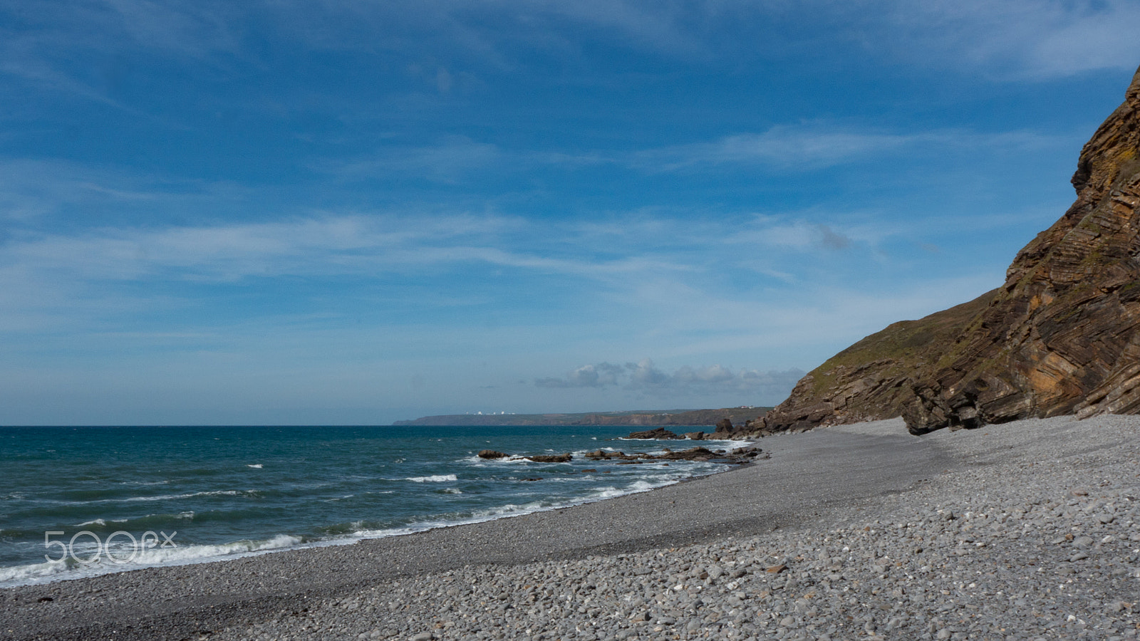 Panasonic Lumix DMC-GH4 sample photo. Beach in cornwall, england photography