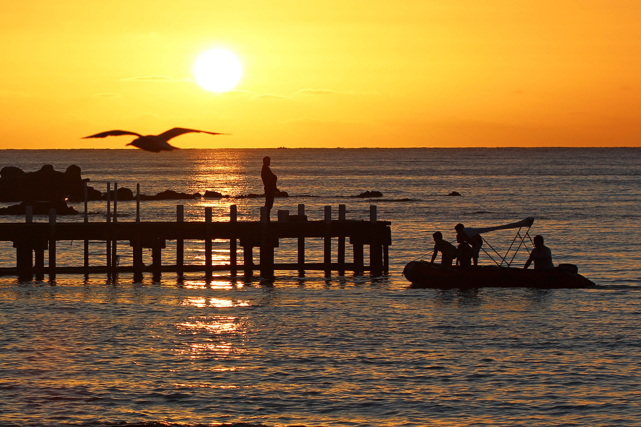 Canon EF 70-200mm F2.8L IS II USM sample photo. Frankston sunset photography