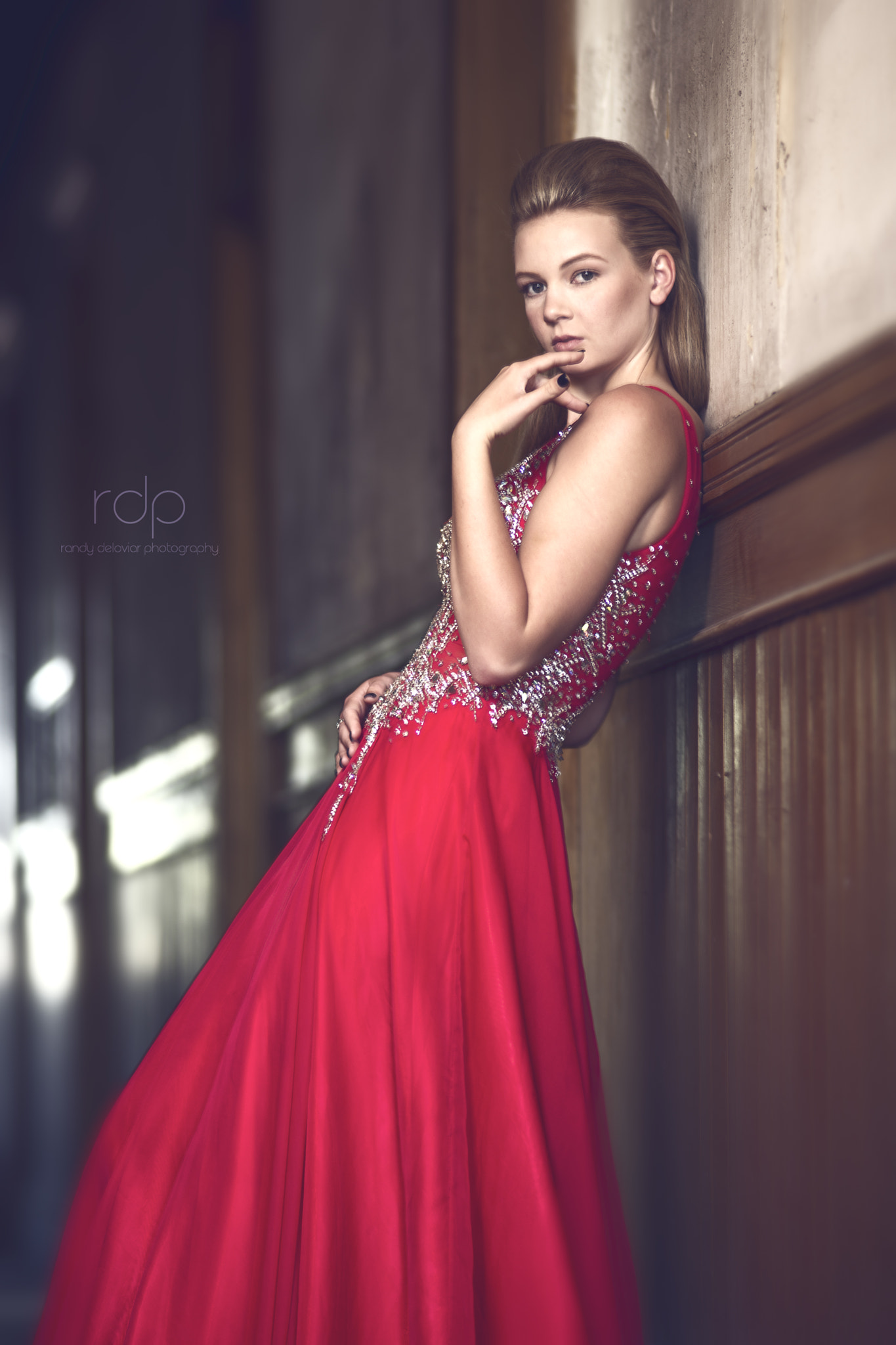 Nikon D610 + AF Nikkor 180mm f/2.8 IF-ED sample photo. Gina red dress hires photography