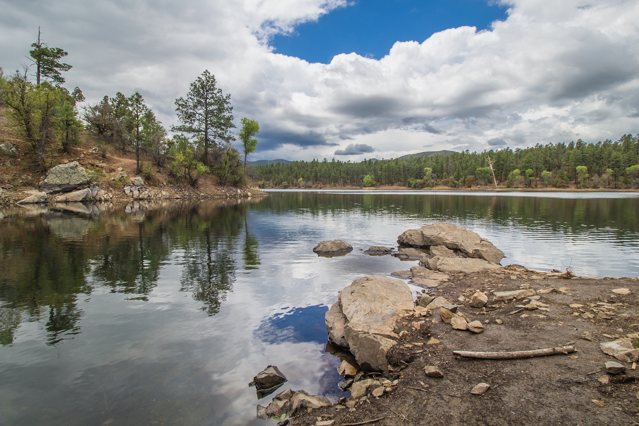 Canon EF-S 10-18mm F4.5–5.6 IS STM sample photo. Hdr taken at lynx lake prescott, az. photography