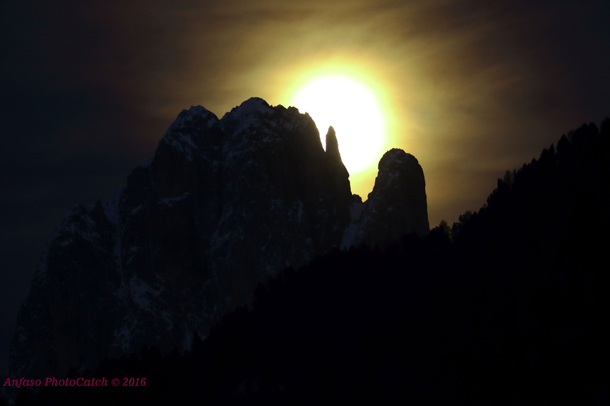 Sigma 150-600mm F5-6.3 DG OS HSM | S sample photo. Sunset in castelrotto ( bz ) photography